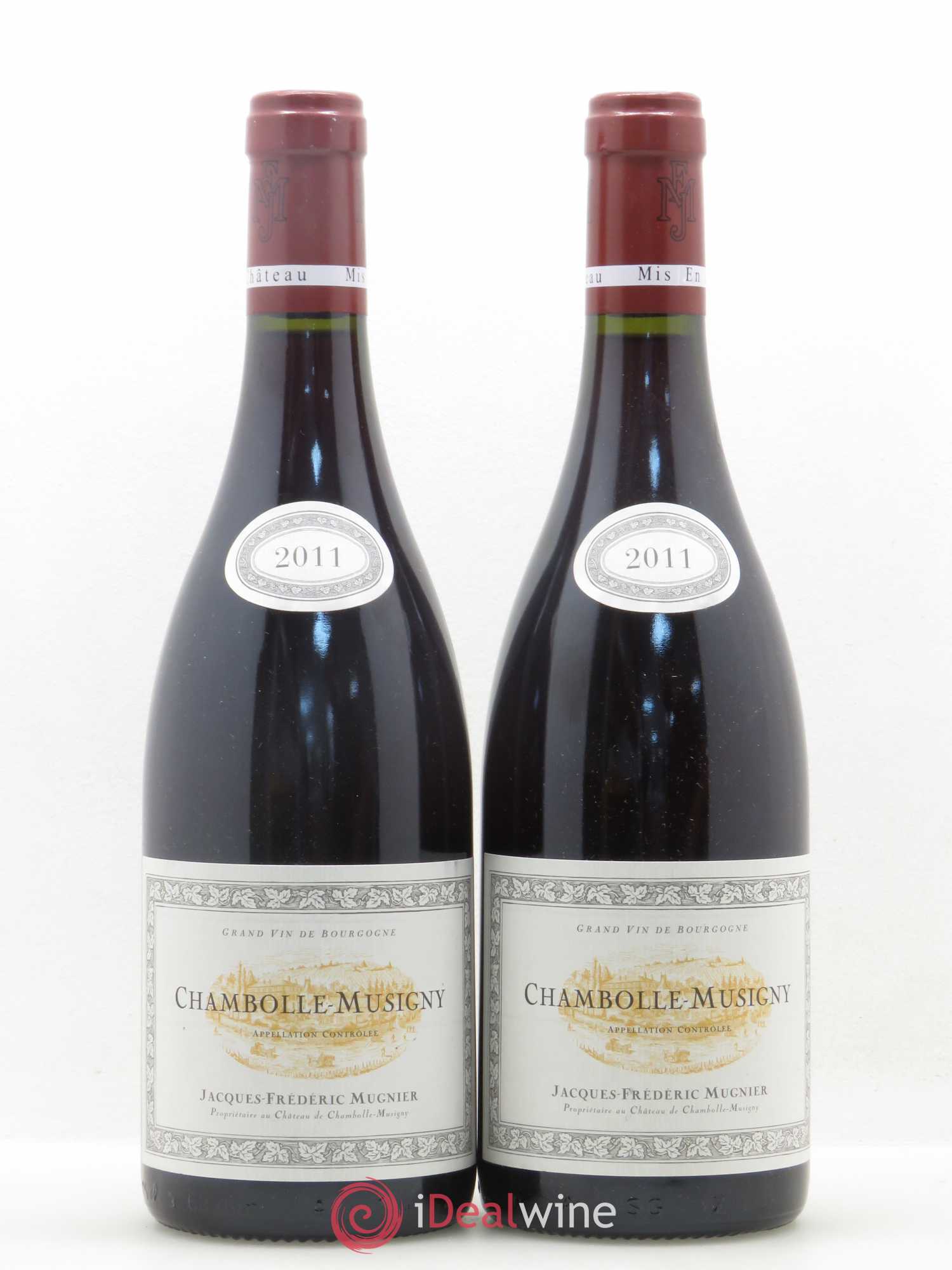 Chambolle-Musigny Jacques-Frédéric Mugnier 2011 - Lot de 2 bouteilles - 0