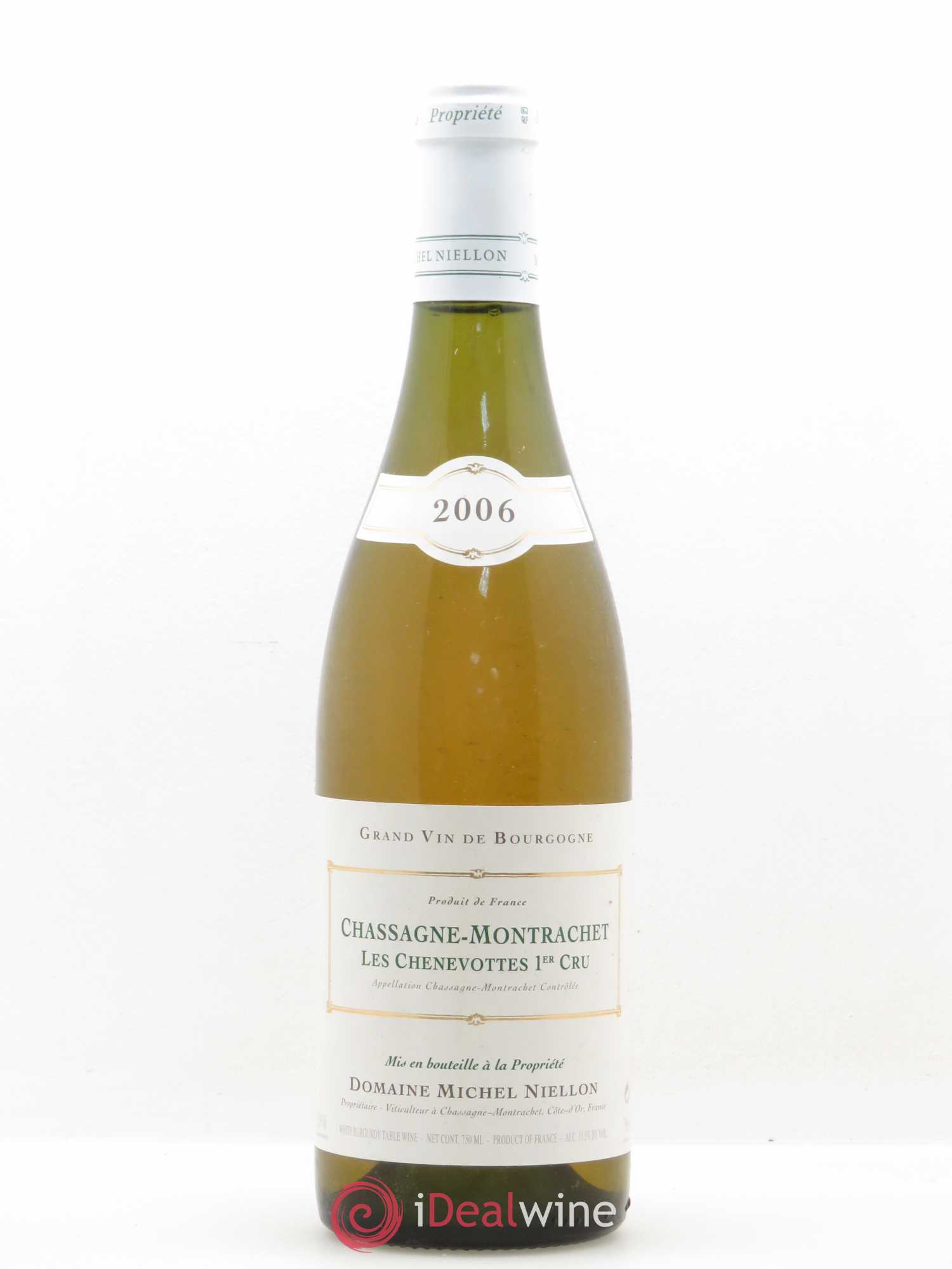 Chassagne-Montrachet 1er Cru Les Chenevottes Michel Niellon 2006 - Posten von 1 Flasche - 0