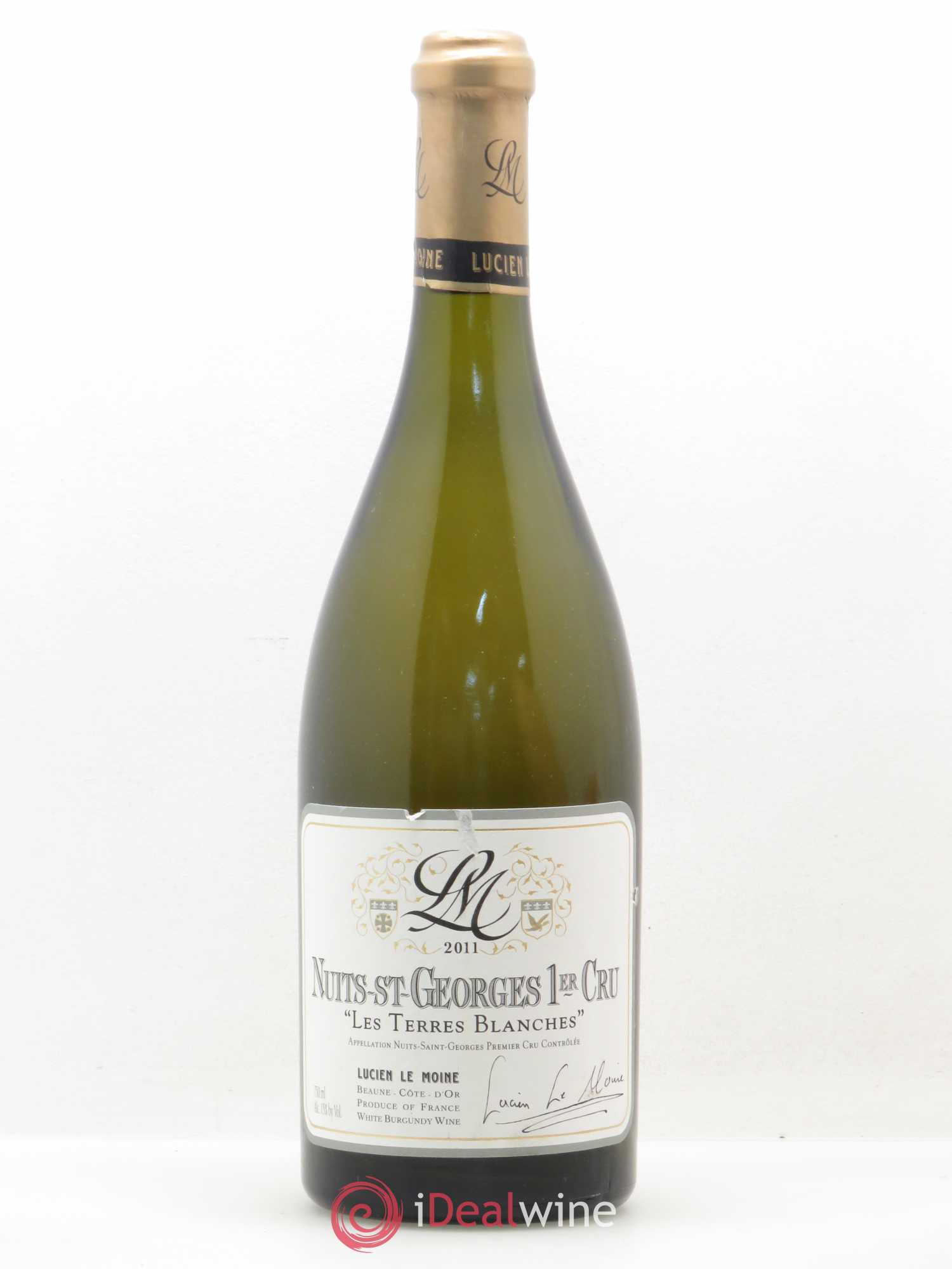 Nuits-Saint-Georges 1er Cru Les Terres Blanches Lucien Le Moine 2011 - Lot de 1 bouteille - 0