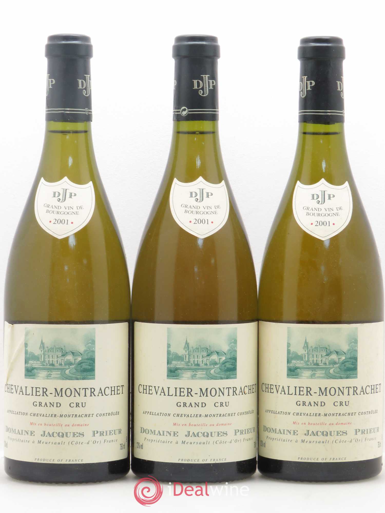 Chevalier-Montrachet Grand Cru Jacques Prieur (Domaine) 2001 - Lot de 3 bouteilles - 0
