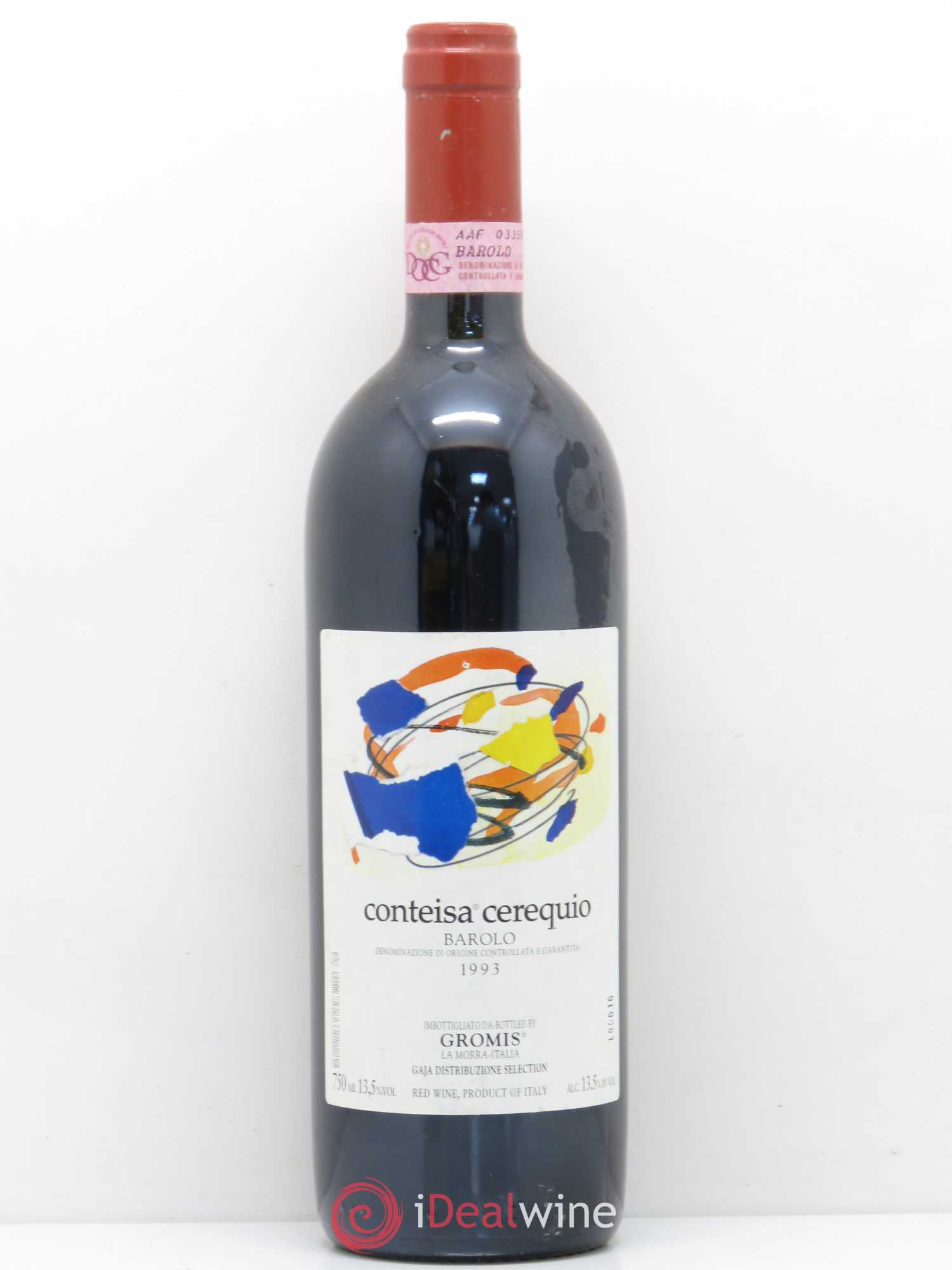 Barolo Conteisa Cerequio Gaja Selection 1993 - Posten von 1 Flasche - 0
