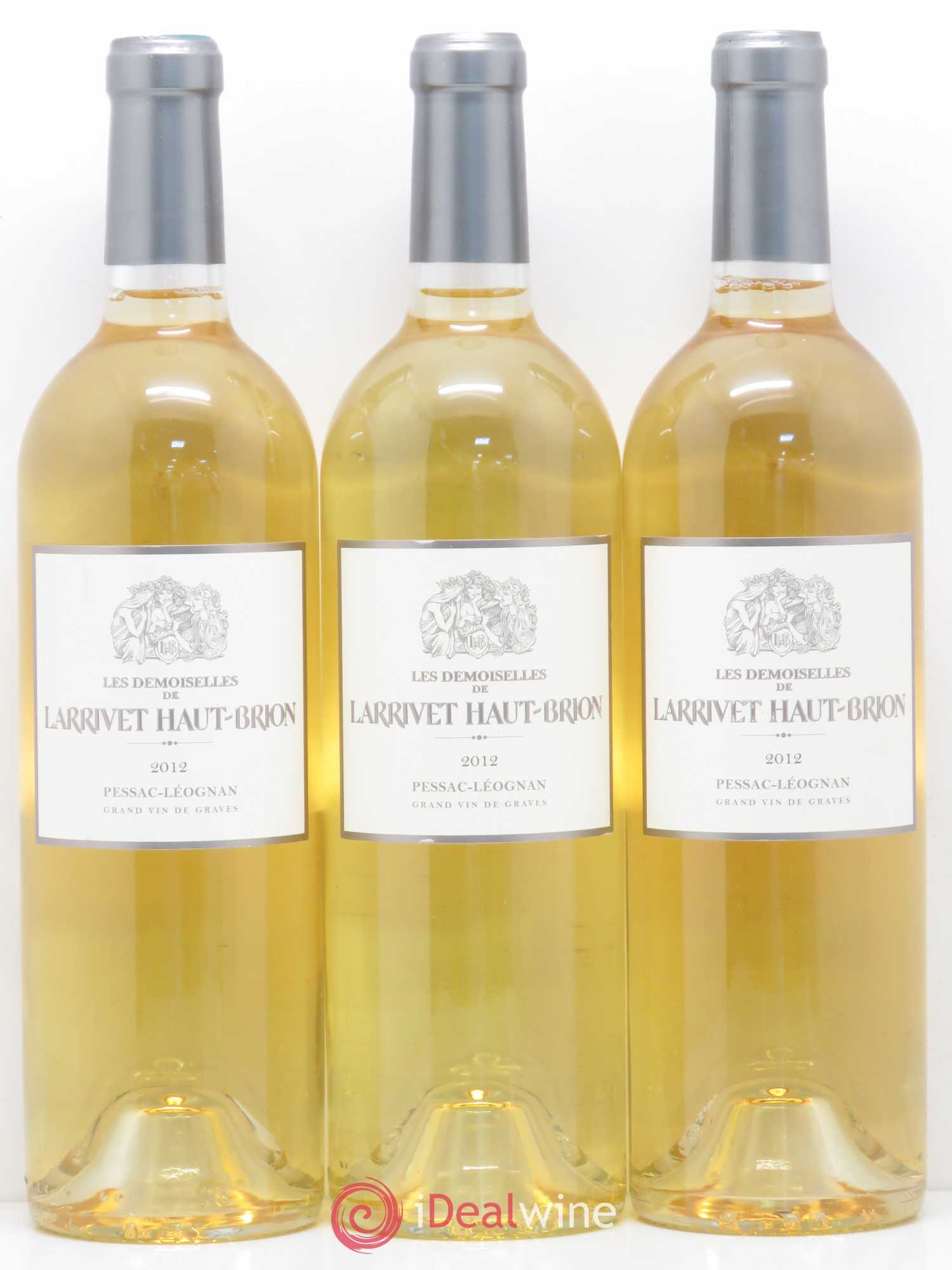Pessac-Léognan Demoiselles de Larrivet (sans prix de réserve) 2012 - Posten von 6 Flaschen - 1