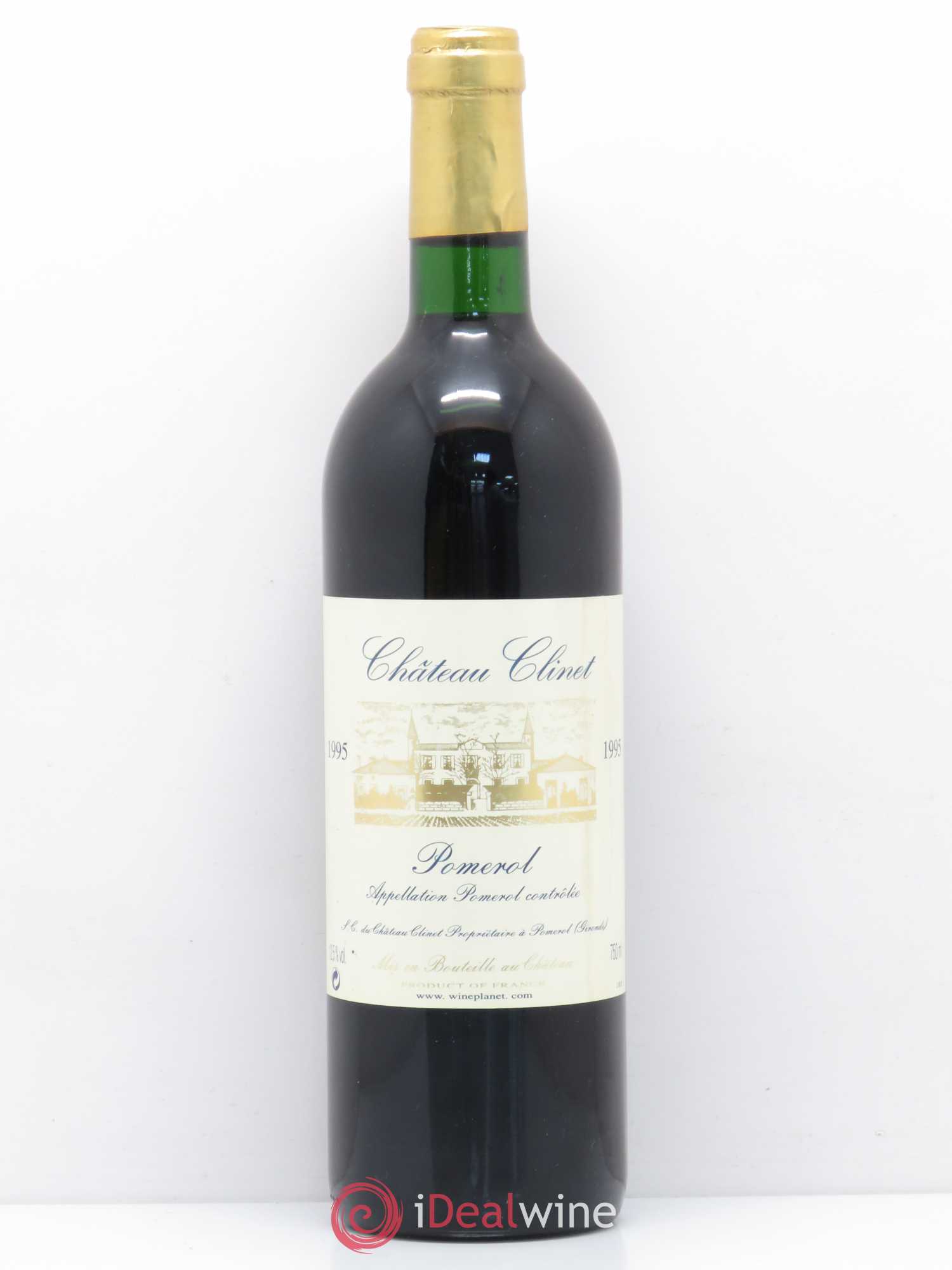 Château Clinet 1995 - Lot de 1 bouteille - 0