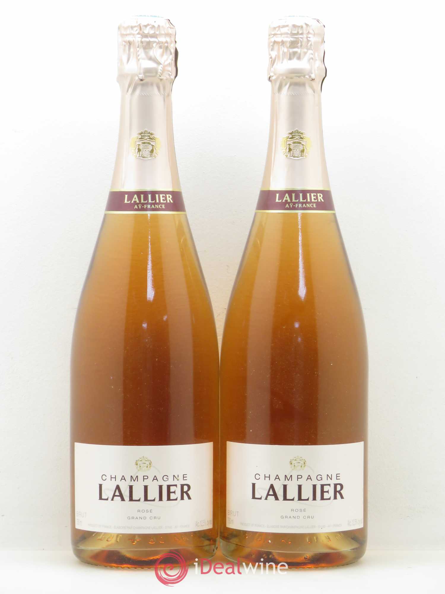 Champagne - Lallier Grand Cru - Lot de 2 bouteilles - 0
