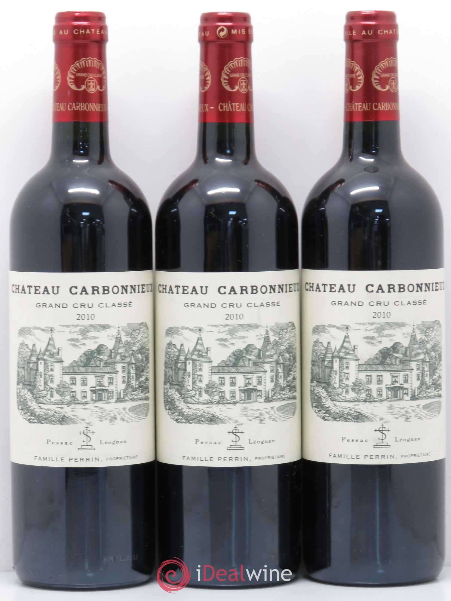 Château Carbonnieux Cru Classé de Graves 2010 - Lot de 6 bouteilles - 2