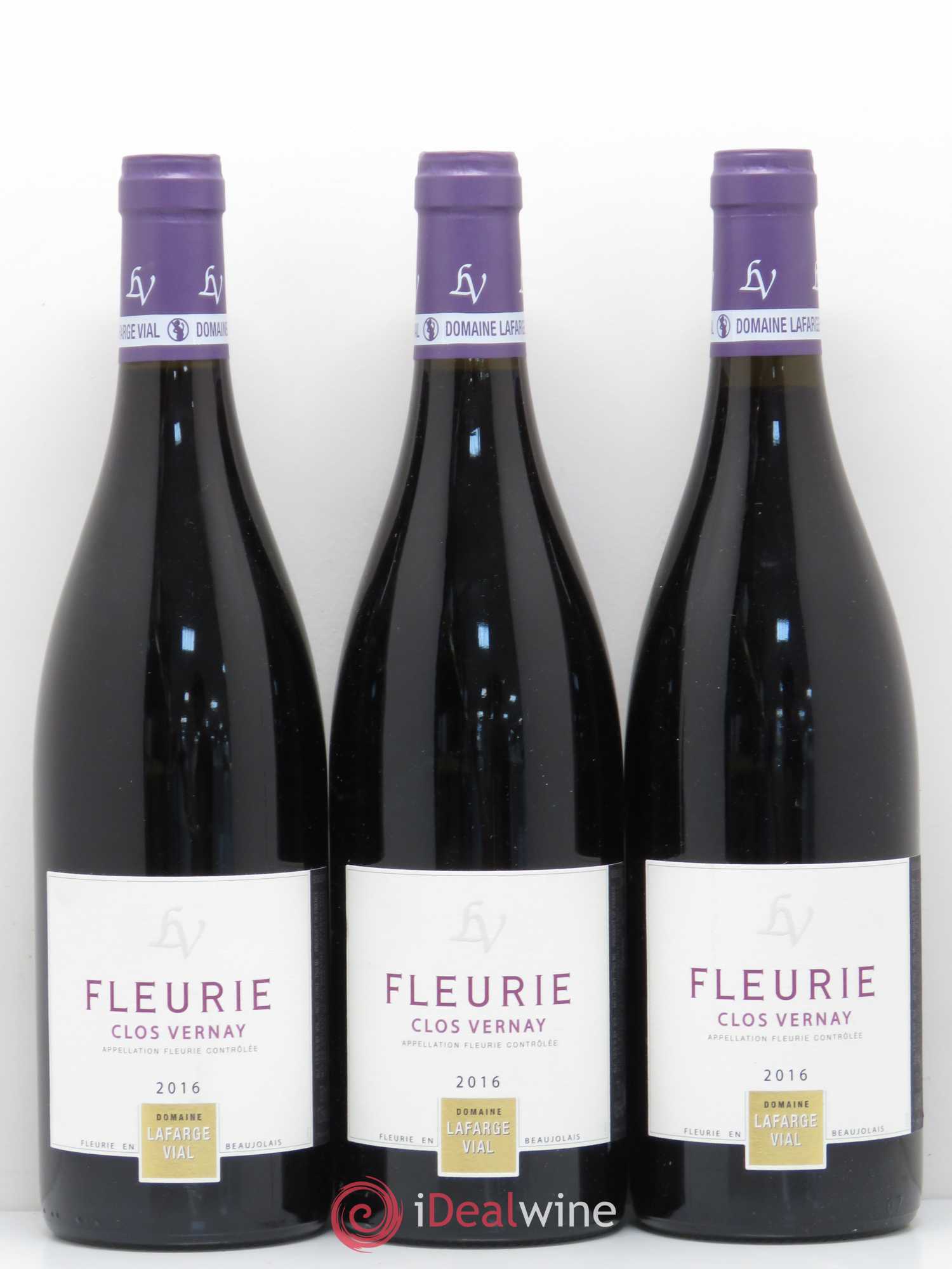 Fleurie 2016 - Posten von 6 Flaschen - 2