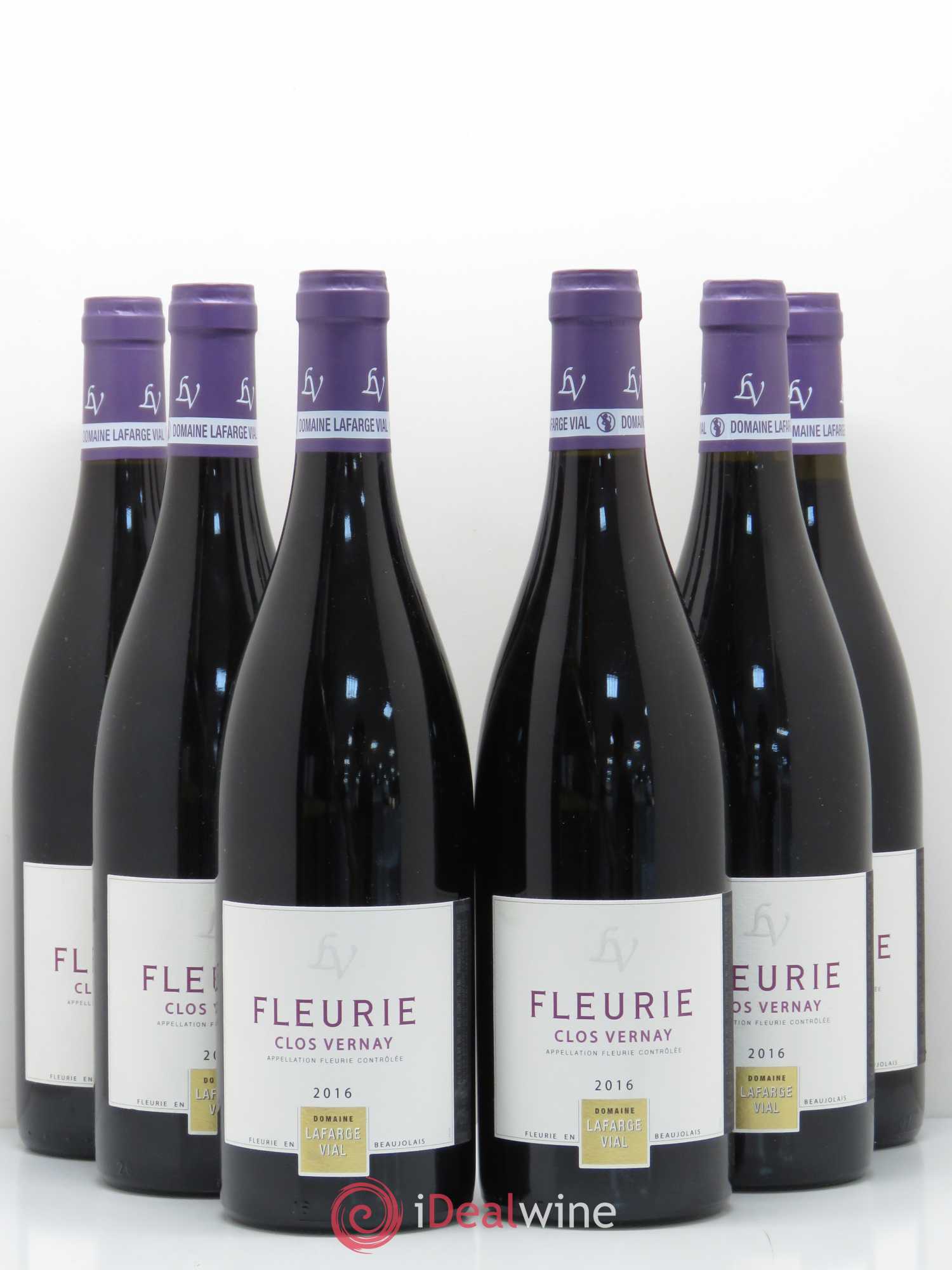 Fleurie 2016 - Posten von 6 Flaschen - 0