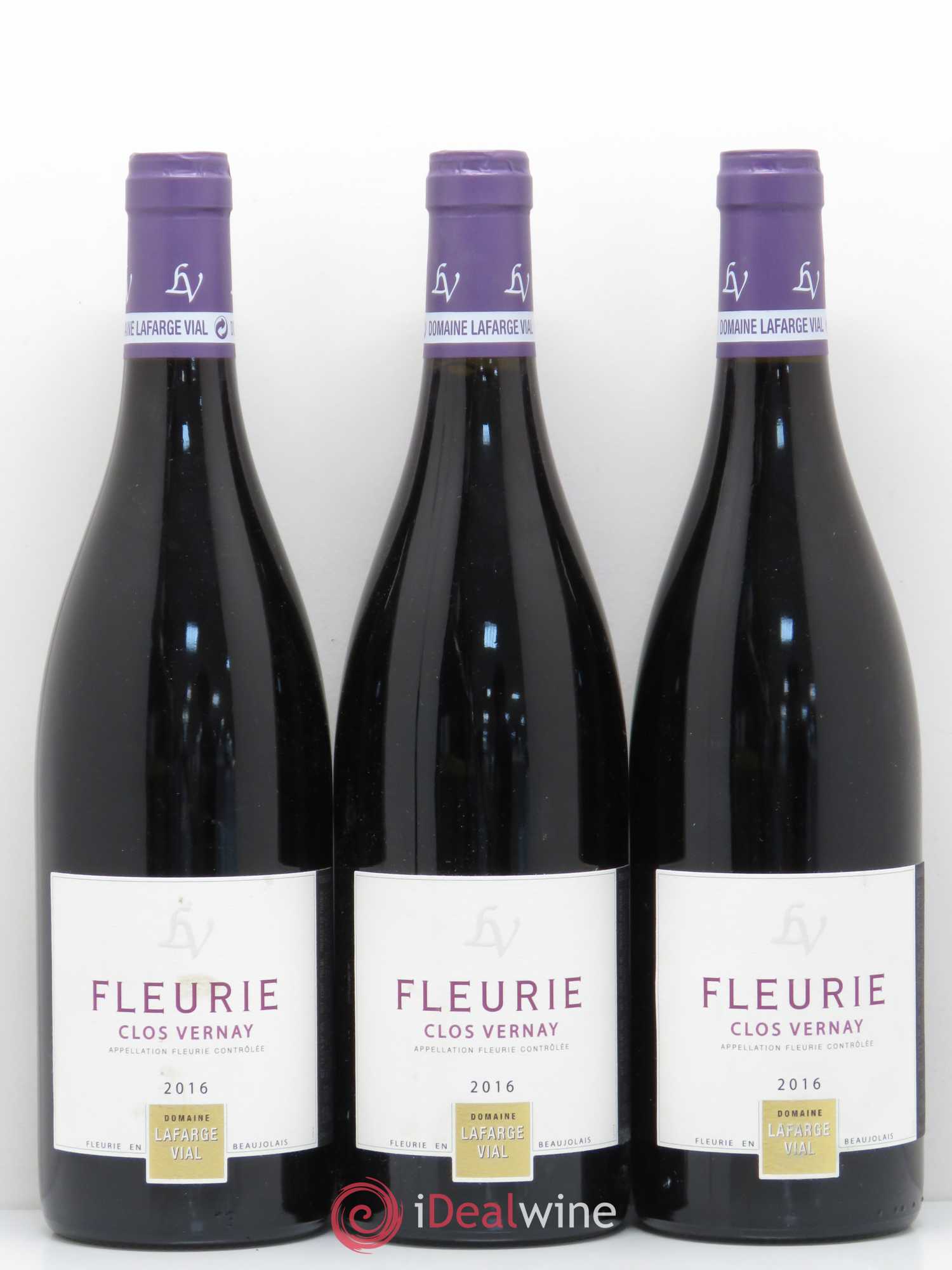 Fleurie 2016 - Posten von 3 Flaschen - 0