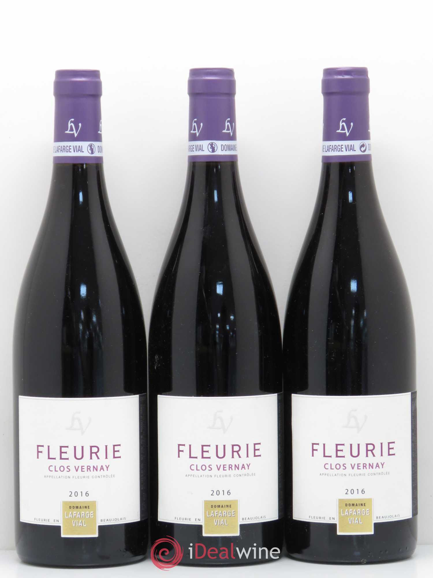 Fleurie 2016 - Posten von 3 Flaschen - 0