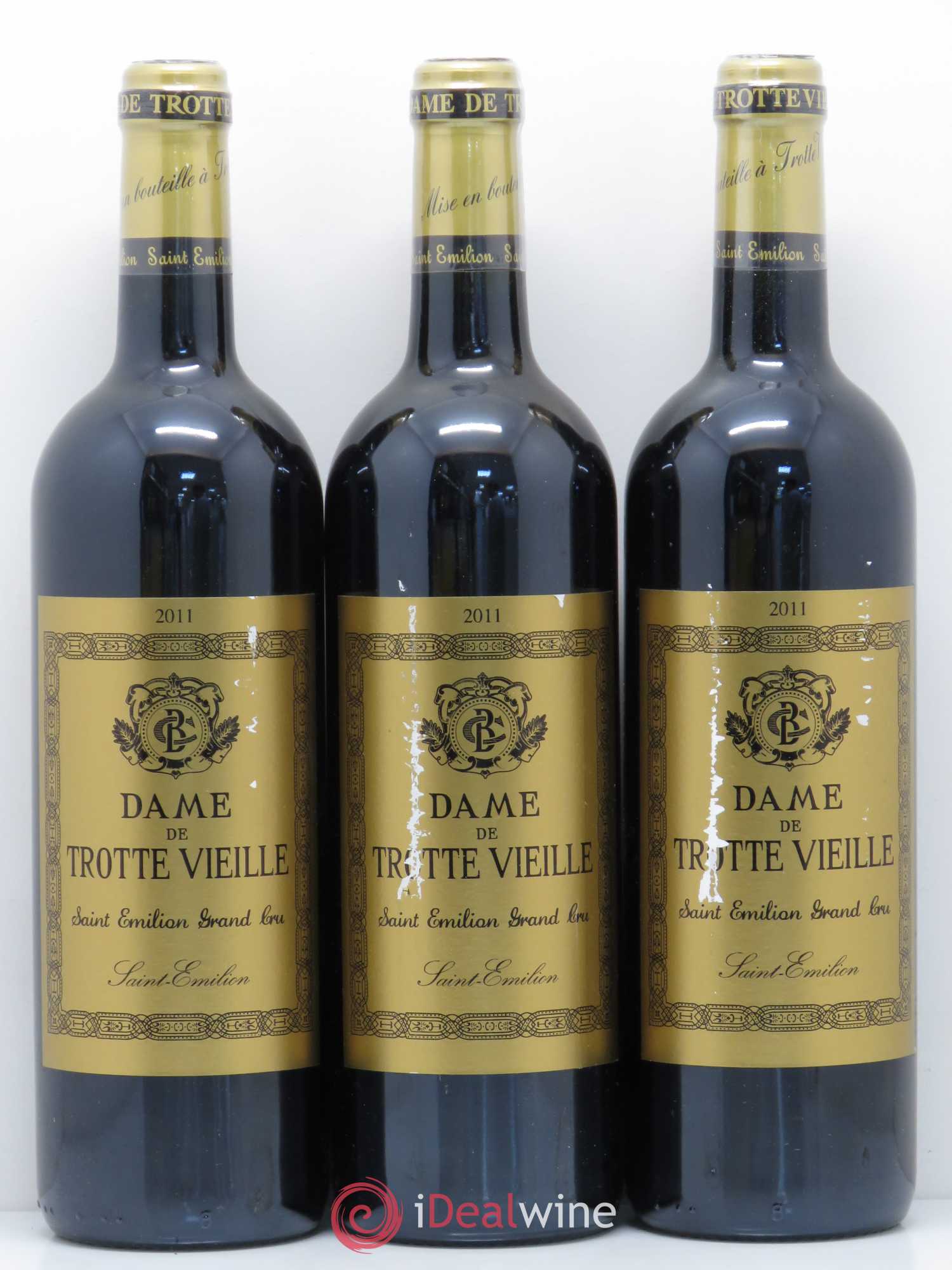 Saint-Émilion Grand Cru Dame de Trotte Vieille 2011 - Posten von 6 Flaschen - 1