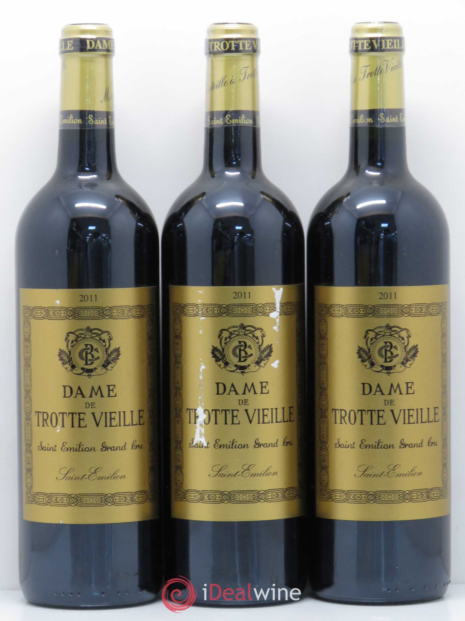 Saint-Émilion Grand Cru Dame de Trotte Vieille 2011 - Posten von 12 Flaschen - 2