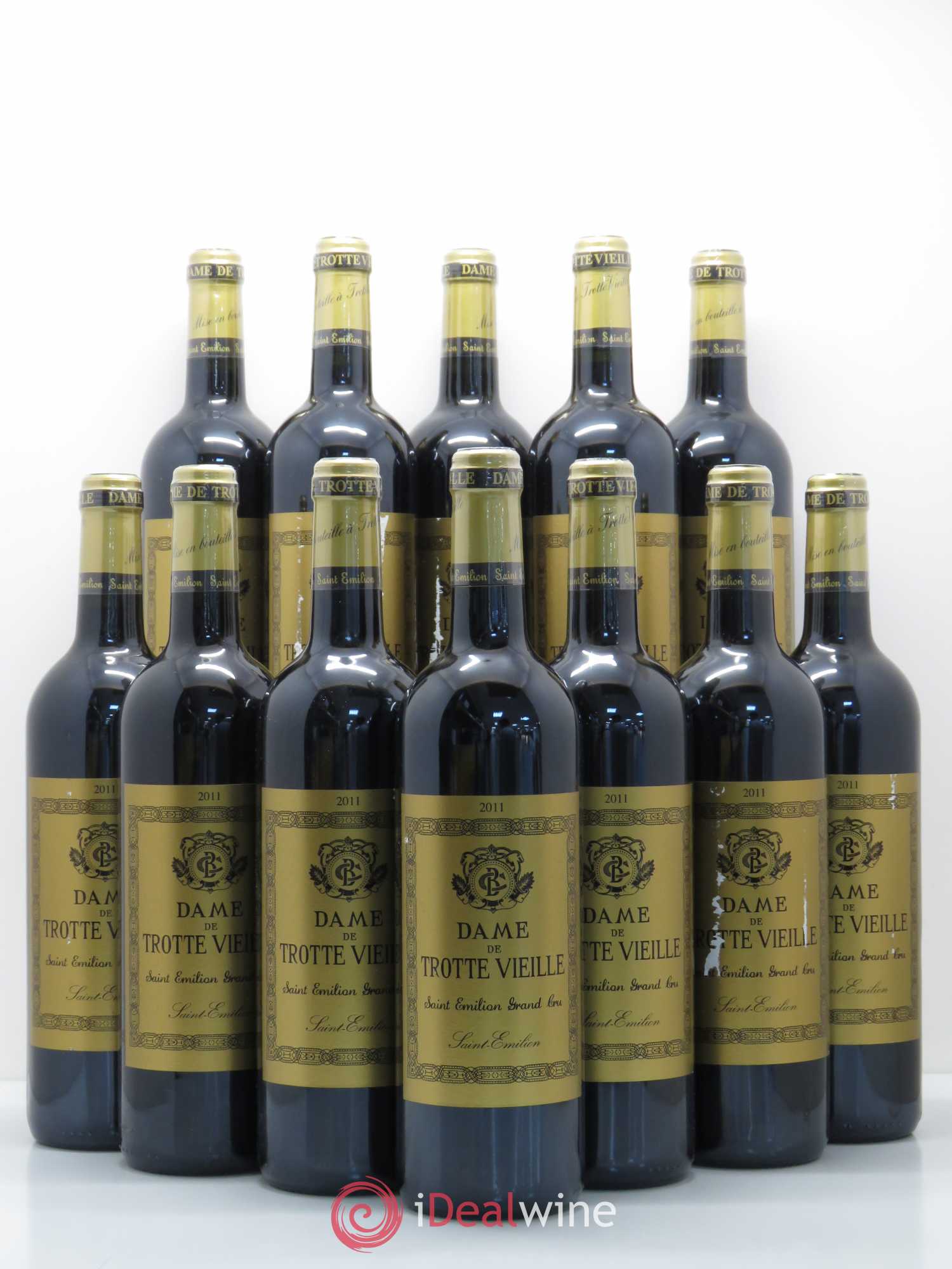 Saint-Émilion Grand Cru Dame de Trotte Vieille 2011 - Posten von 12 Flaschen - 0
