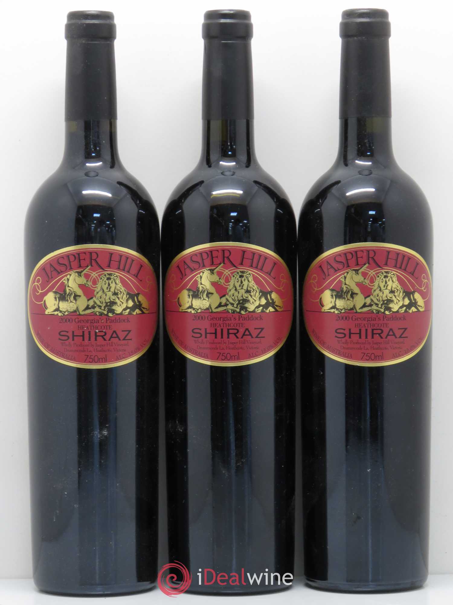 Australie Jasper Hill Shiraz Heathcote 2000 - Posten von 3 Flaschen - 0