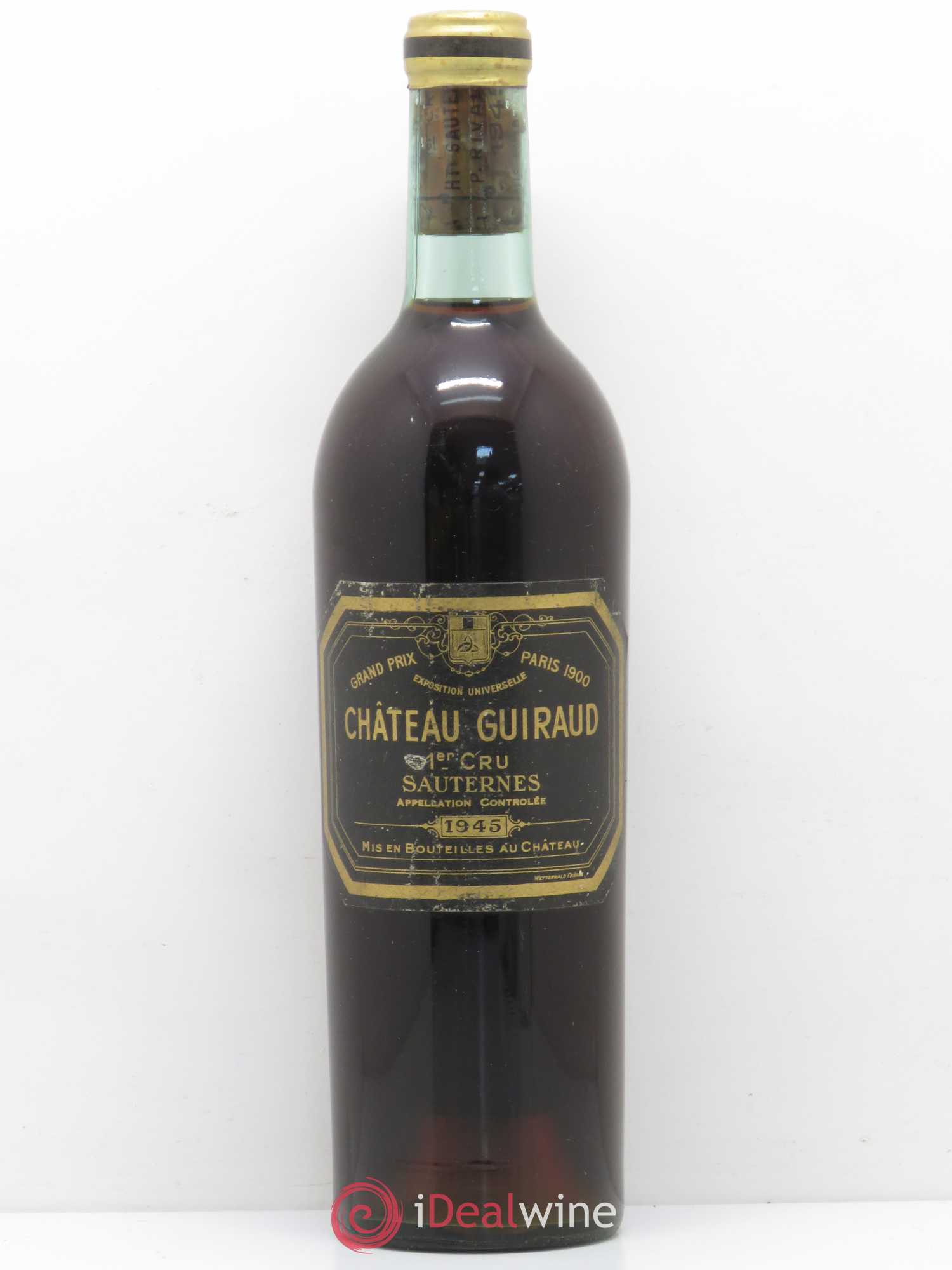 Château Guiraud 1er Grand Cru Classé 1945 - Lotto di 1 bottiglia - 0