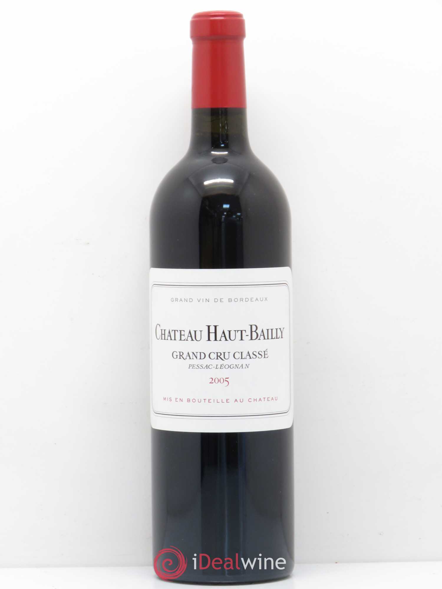 Château Haut-Bailly Cru Classé de Graves 2005 - Lot de 1 bouteille - 0