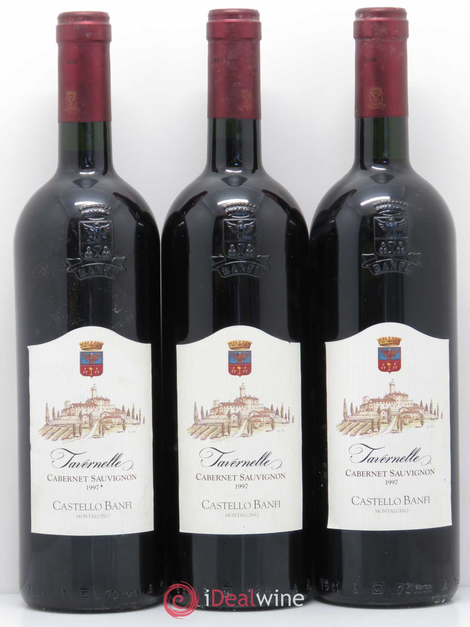 Italie Tavernelle Castello Banfi 1997 - Posten von 3 Flaschen - 0