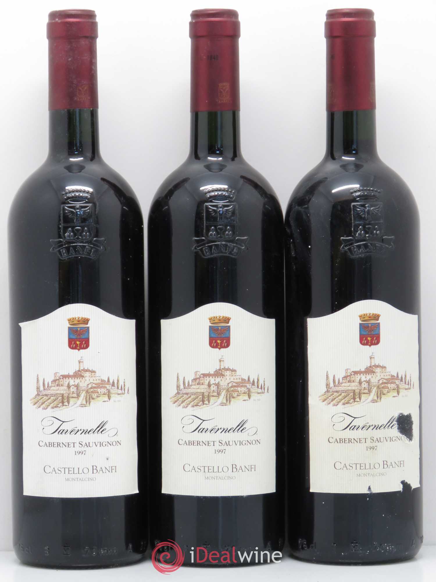 Italie Tavernelle Castello Banfi 1997 - Posten von 3 Flaschen - 0