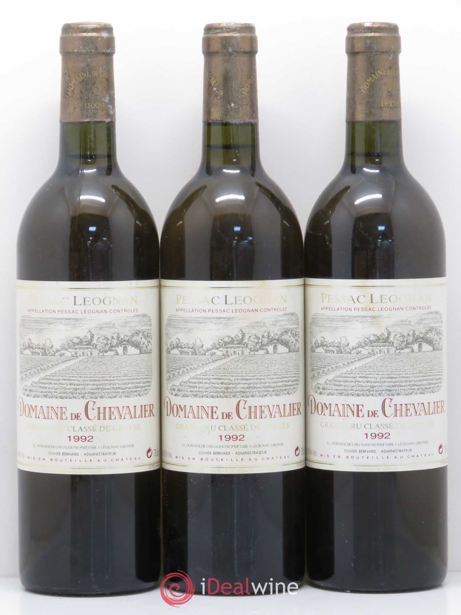 Domaine de Chevalier Cru Classé de Graves 1992 - Lot de 12 bouteilles - 3