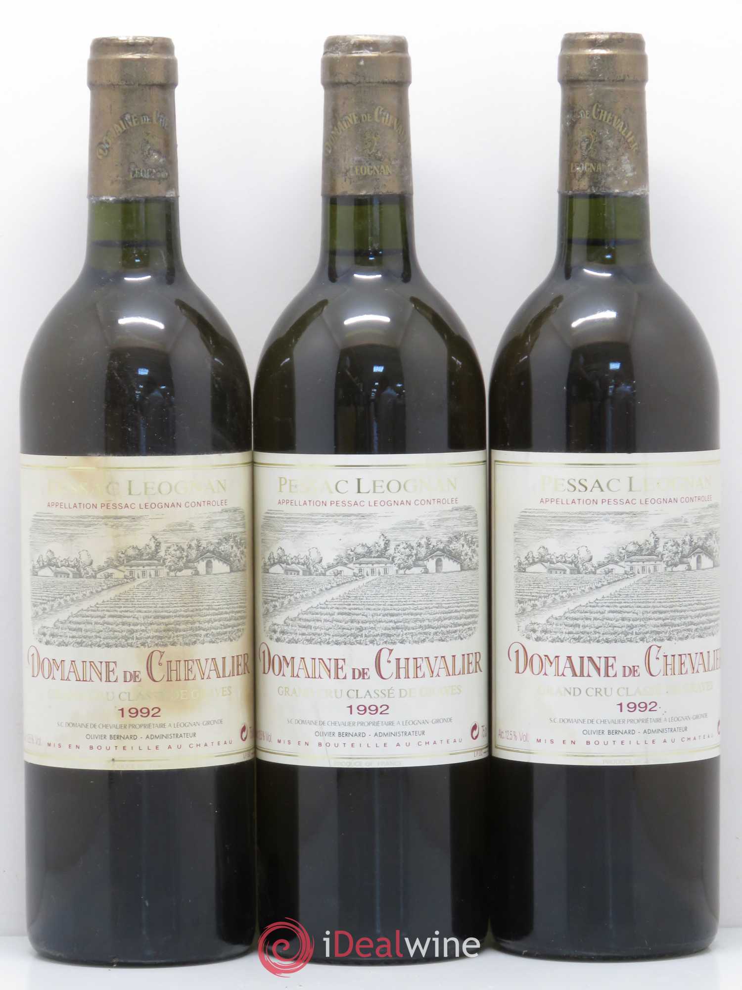 Domaine de Chevalier Cru Classé de Graves 1992 - Lot de 12 bouteilles - 4