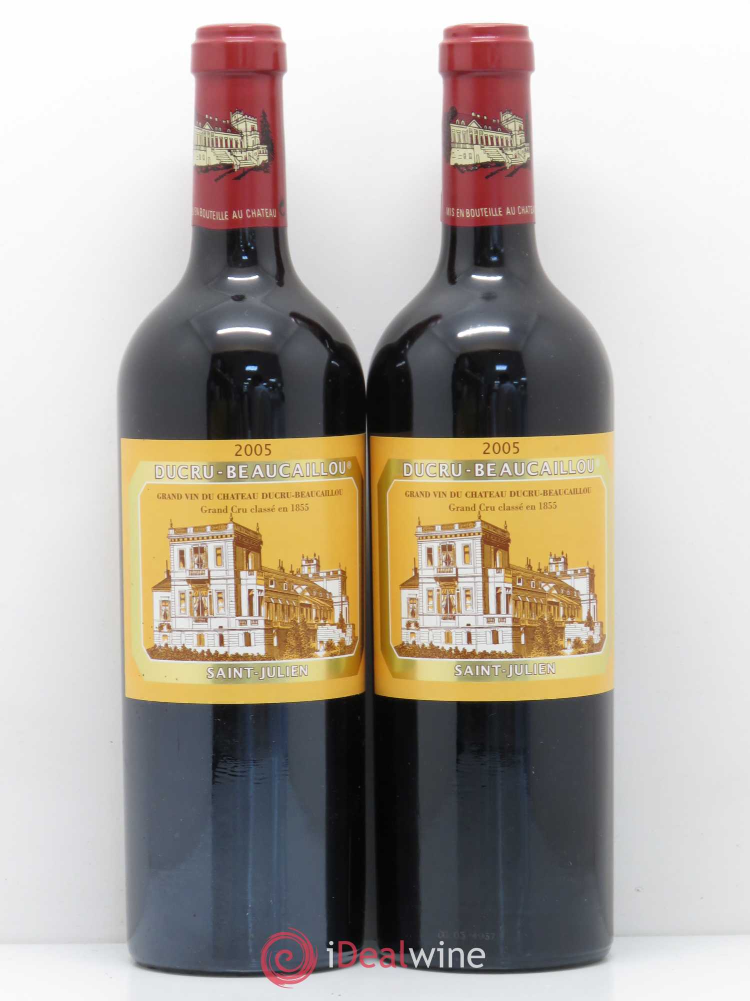 Château Ducru Beaucaillou 2ème Grand Cru Classé 2005 - Lot de 2 bouteilles - 0