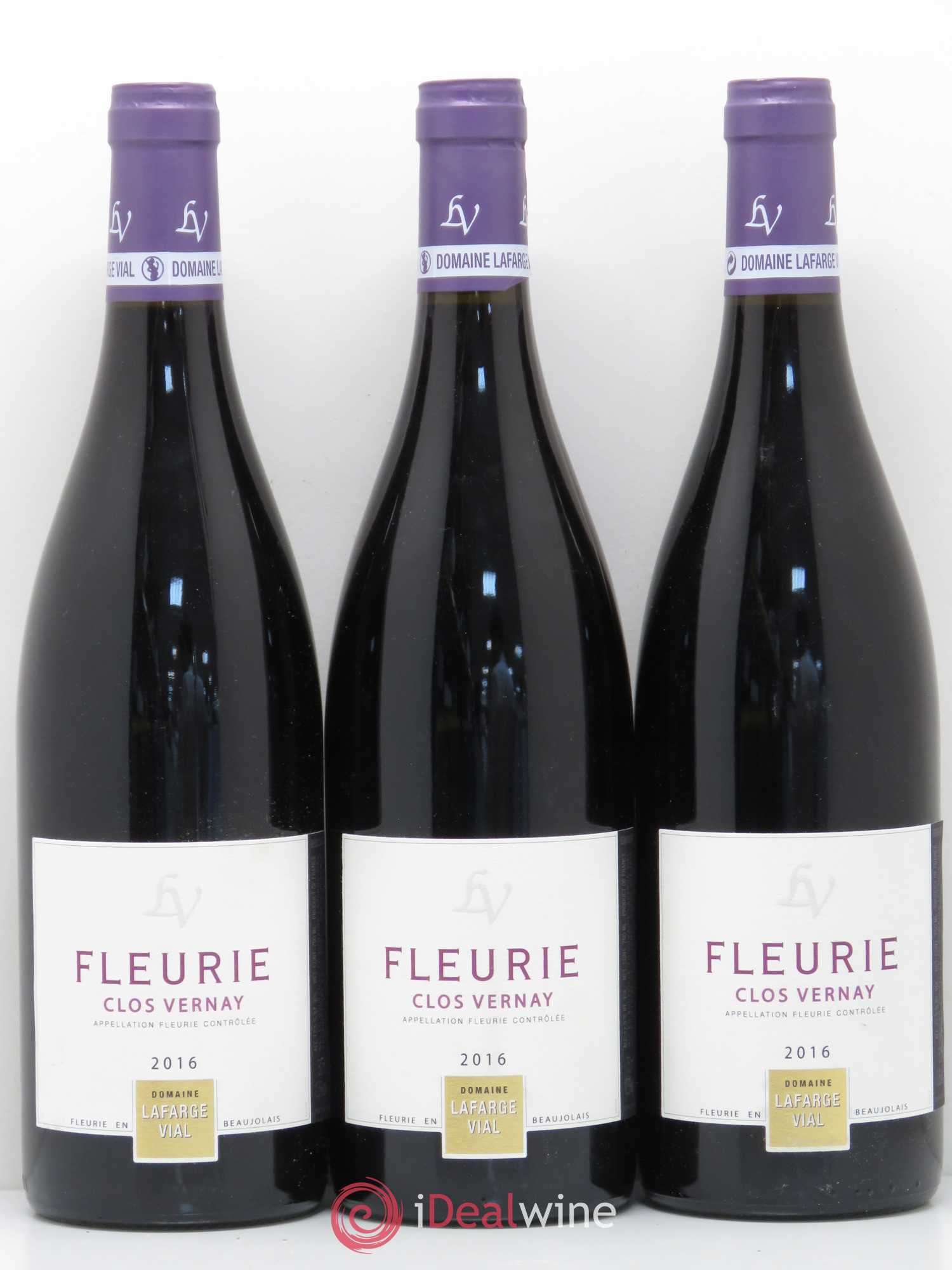 Fleurie 2016 - Posten von 6 Flaschen - 1
