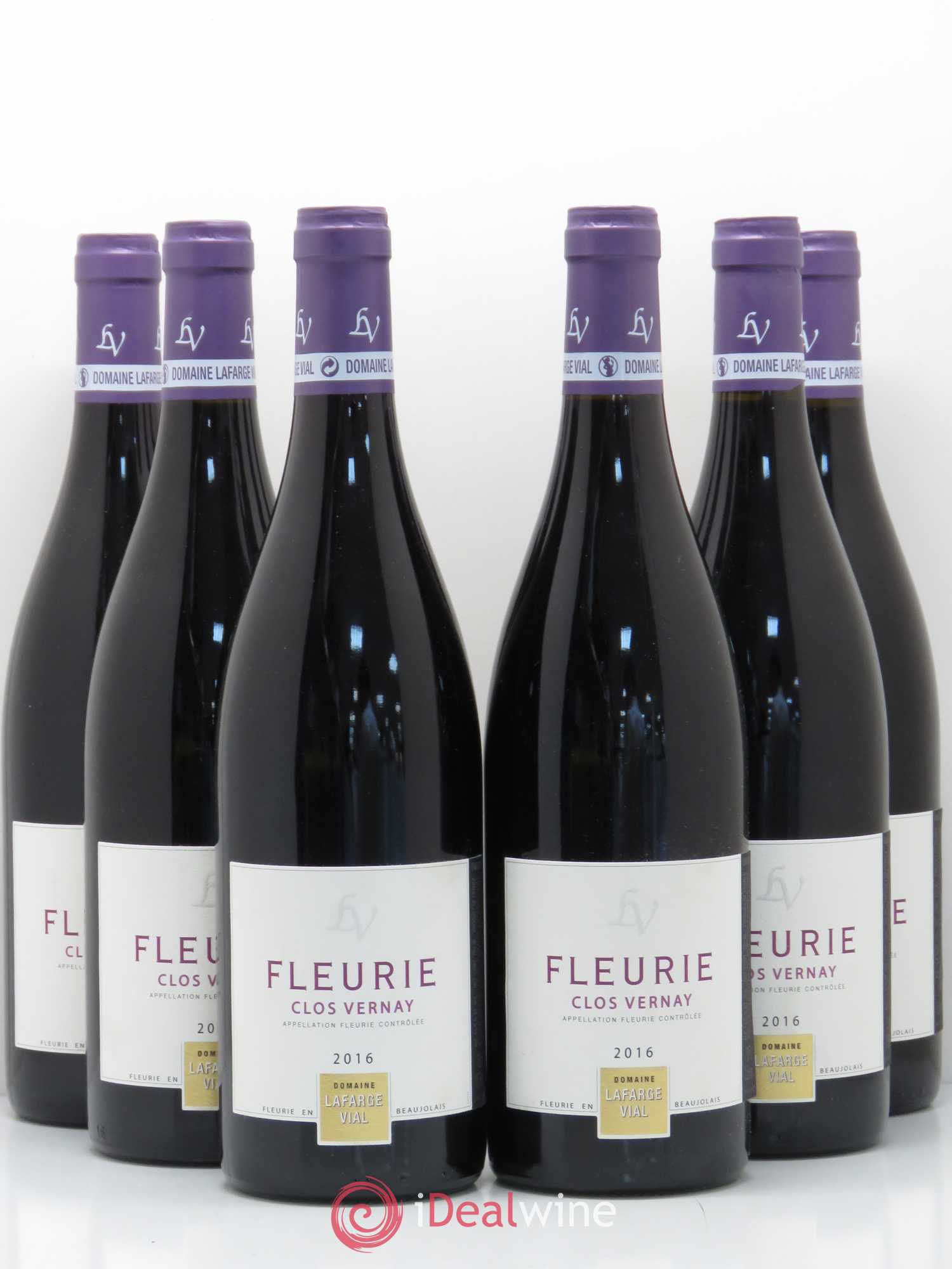 Fleurie 2016 - Posten von 6 Flaschen - 0