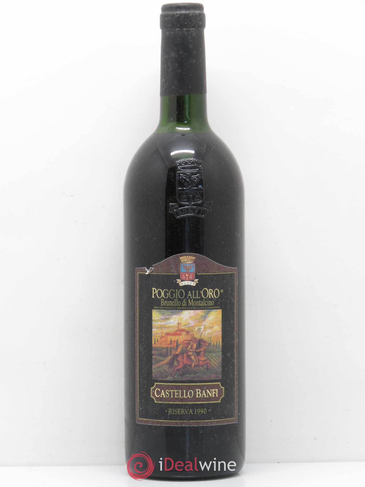 Brunello di Montalcino Castello Banfi Poggio all'Oro Riserva 1990 - Lot de 1 bouteille - 0
