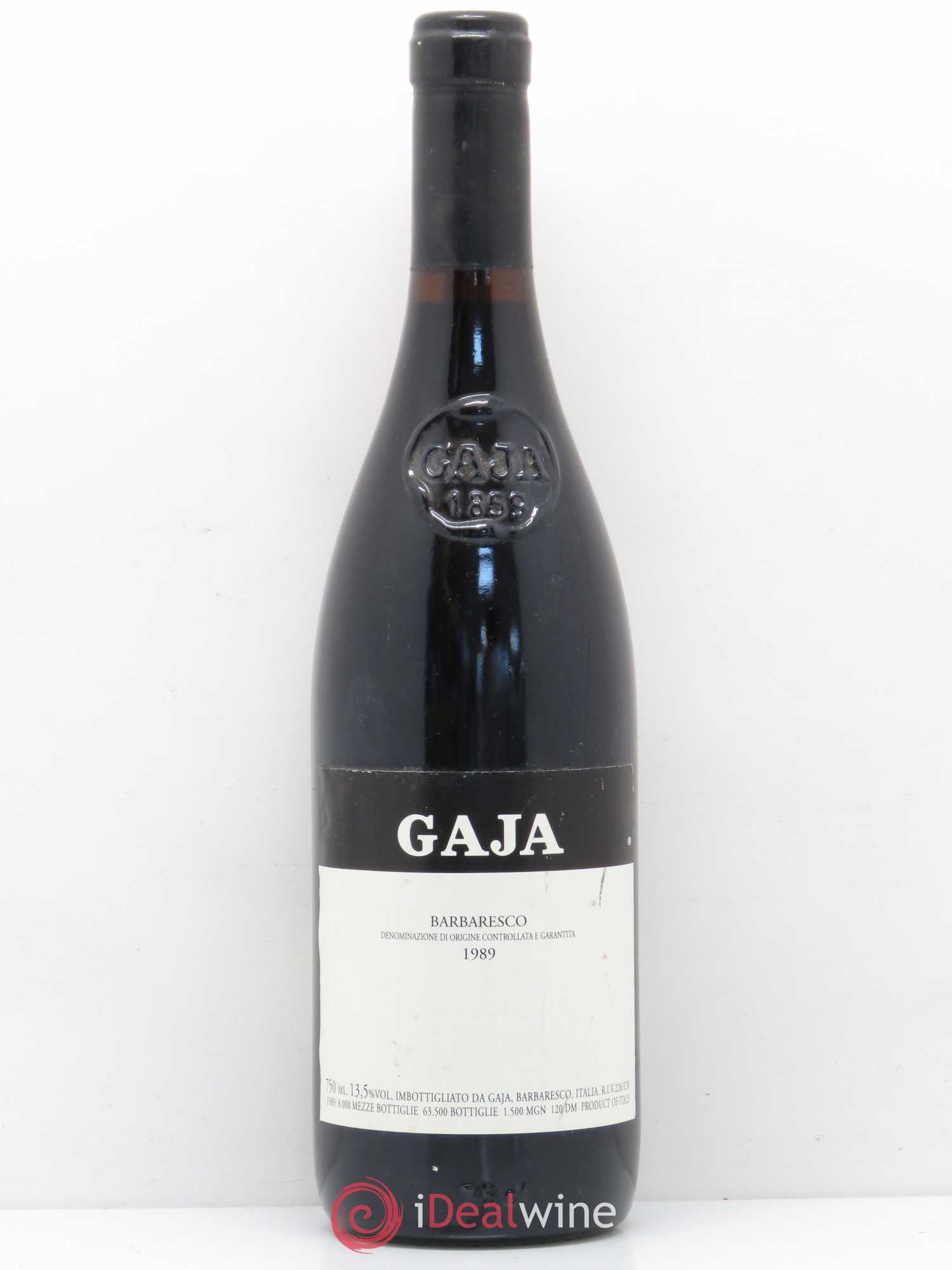 Barbaresco DOCG Angelo Gaja 1989 - Lot de 1 bouteille - 0