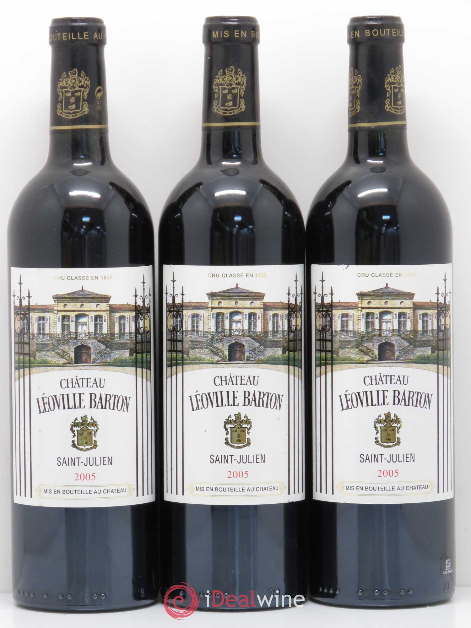 Château Léoville Barton 2ème Grand Cru Classé 2005 - Lot de 6 bouteilles - 1