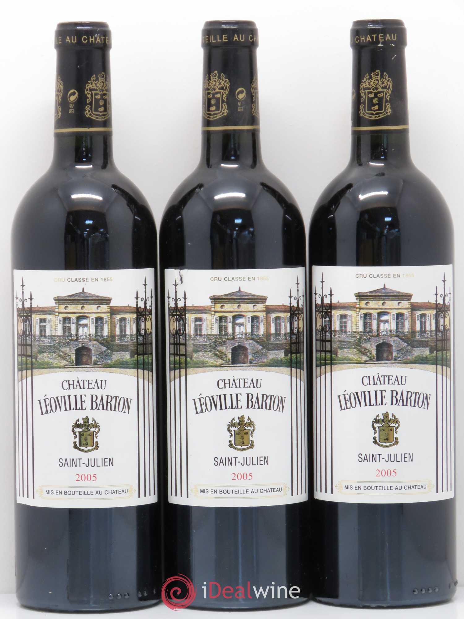 Château Léoville Barton 2ème Grand Cru Classé 2005 - Lot de 6 bouteilles - 2