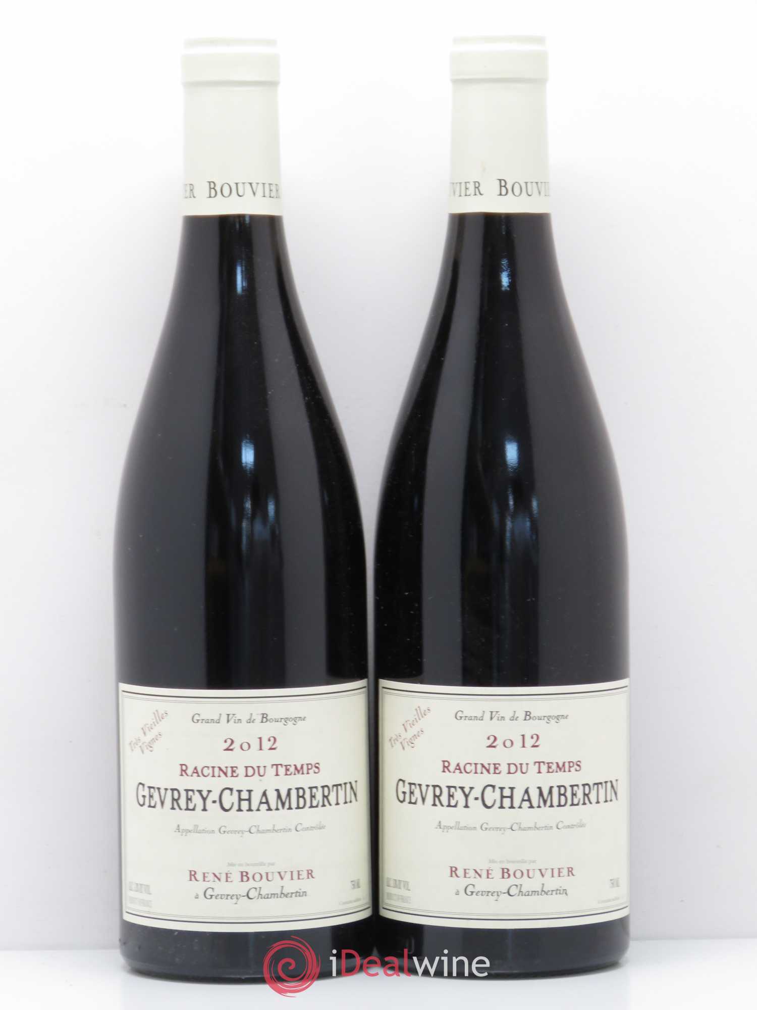 Gevrey-Chambertin Racines Temps René Bouvier 2012 - Posten von 2 Flaschen - 0
