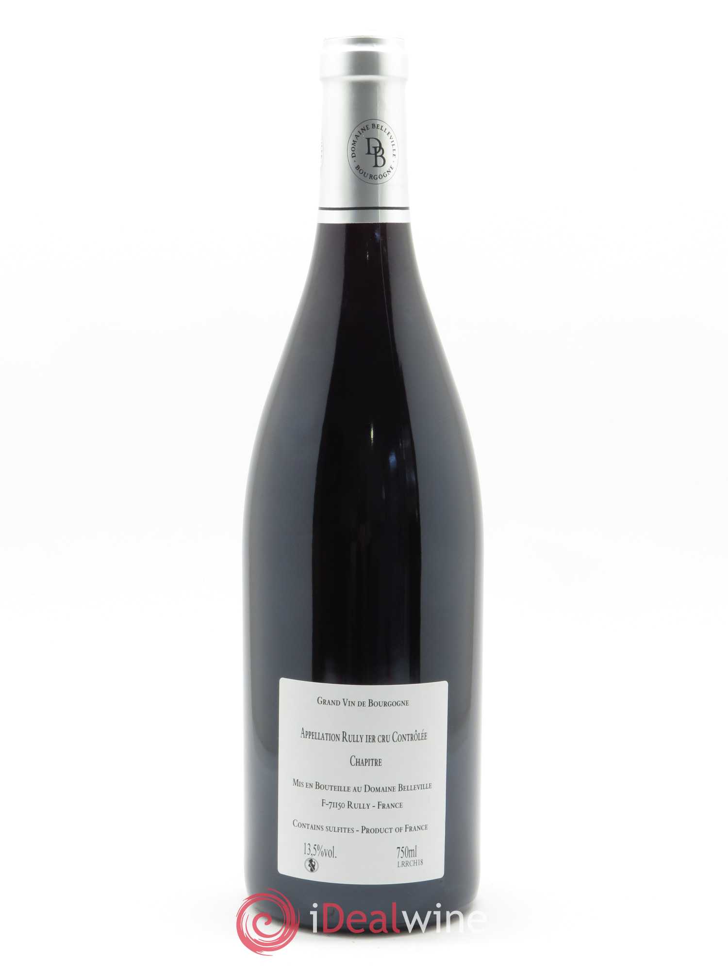 Rully 1er Cru Chapitre Belleville 2018 - Posten von 1 Flasche - 1