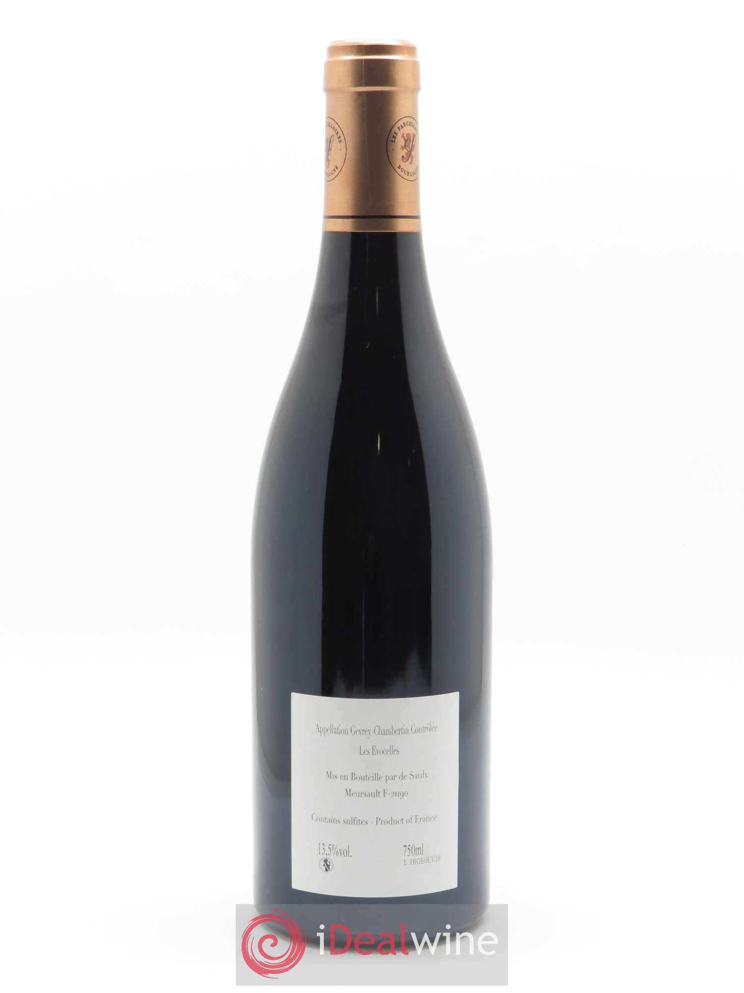 Gevrey-Chambertin Les Evocelles Les Parcellaires de Saulx 2019 - Lot of 1 bottle - 1