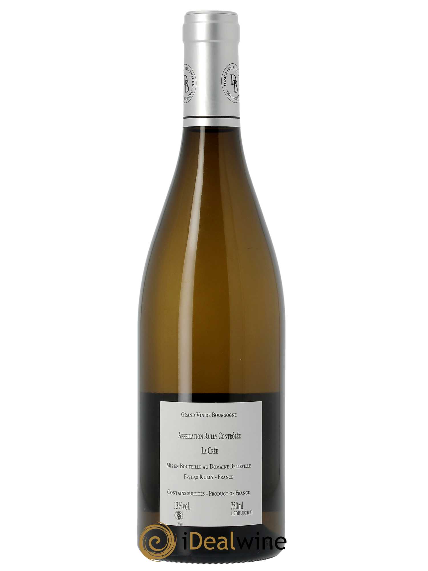 Rully La Crée Belleville 2021 - Lot of 1 bottle - 1