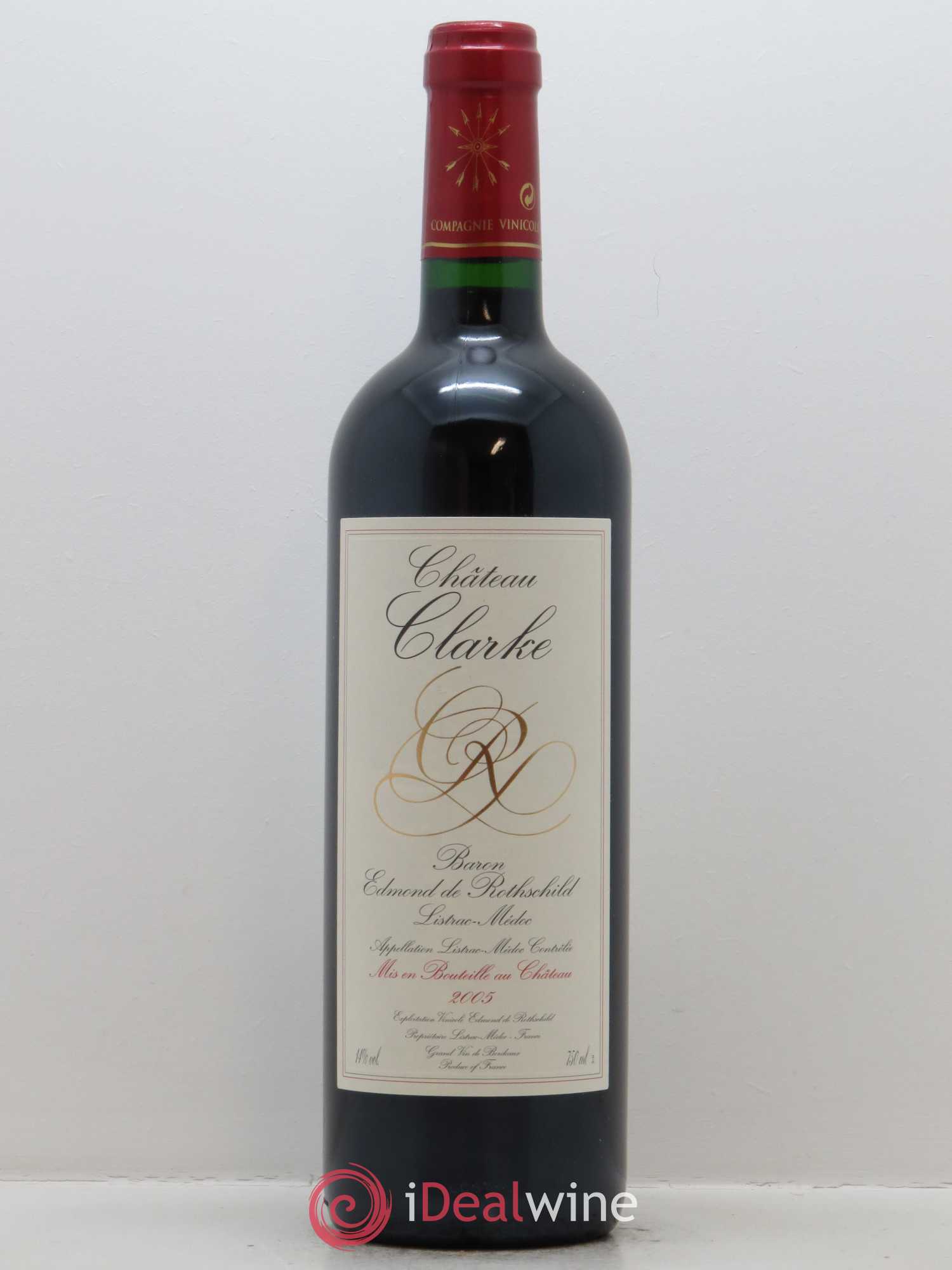 Château Clarke 2005 - Lot de 1 bouteille - 0