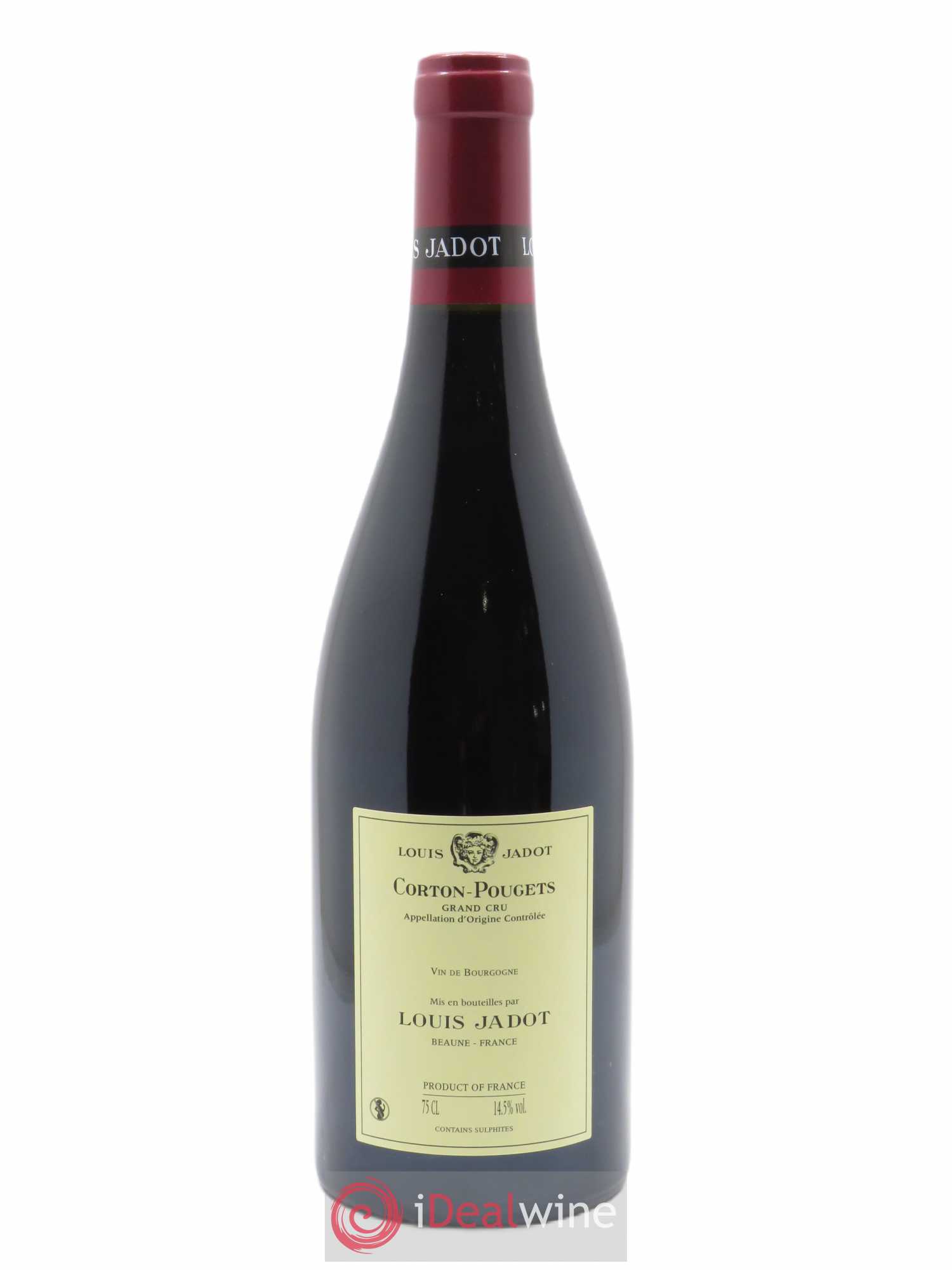 Corton-Pougets Grand Cru Héritiers Louis Jadot (Domaine des) - Louis Jadot 2019 - Lot de 1 bouteille - 1