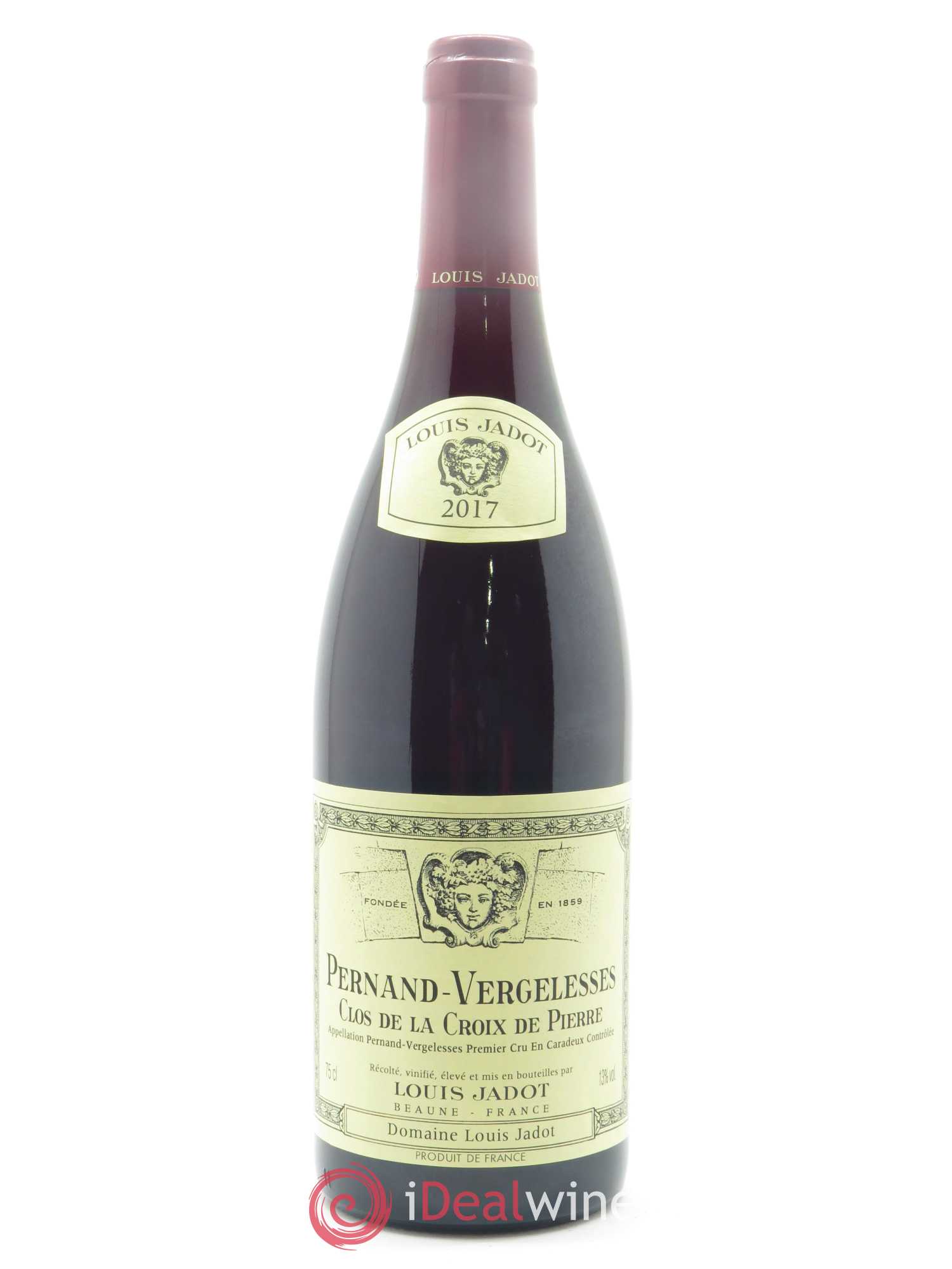Pernand-Vergelesses 1er Cru En Caradeux Clos de la Croix de Pierre Héritiers Louis Jadot (Domaine des) - Louis Jadot 2017 - Lot de 1 bouteille - 0
