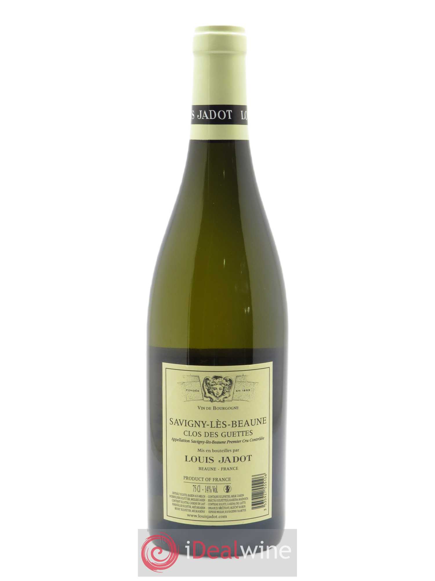 Savigny-lès-Beaune 1er Cru Clos des Guettes Domaine Gagey - Louis Jadot 2019 - Lot de 1 bouteille - 1