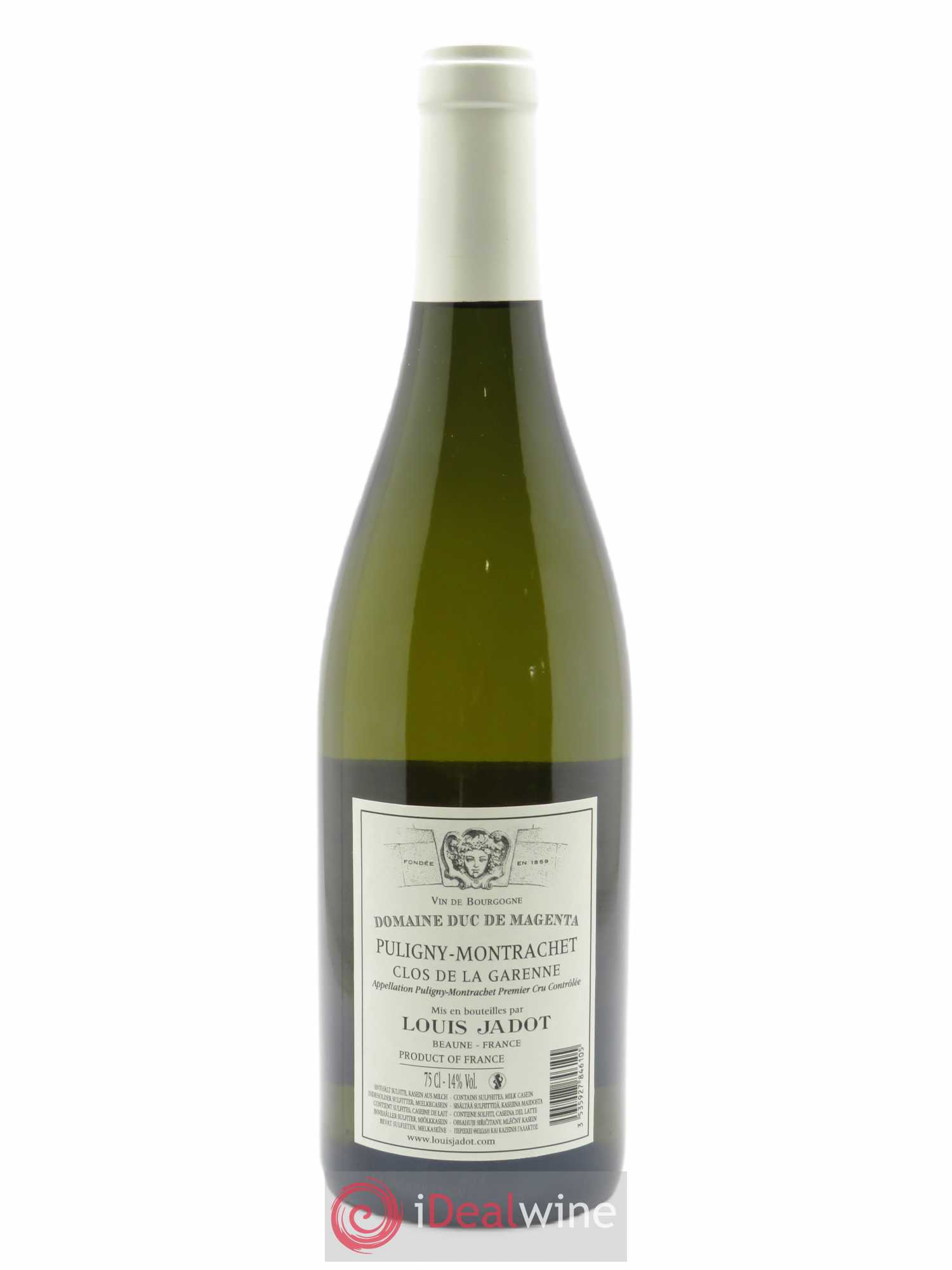 Puligny-Montrachet 1er Cru La Garenne - Domaine Duc de Magenta Maison Louis Jadot 2019 - Posten von 1 Flasche - 1