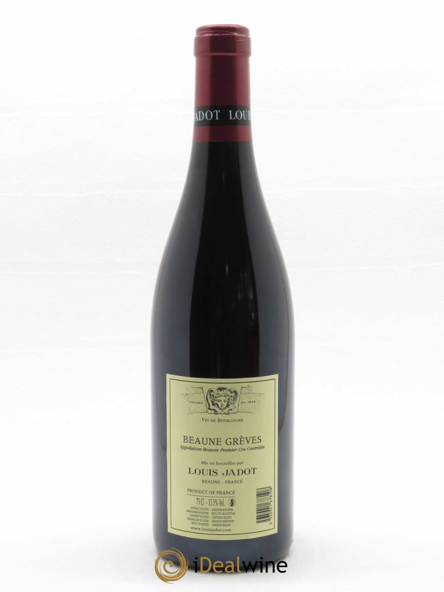 Beaune 1er Cru Grèves Domaine Louis Jadot 2020 - Lot of 1 bottle - 1