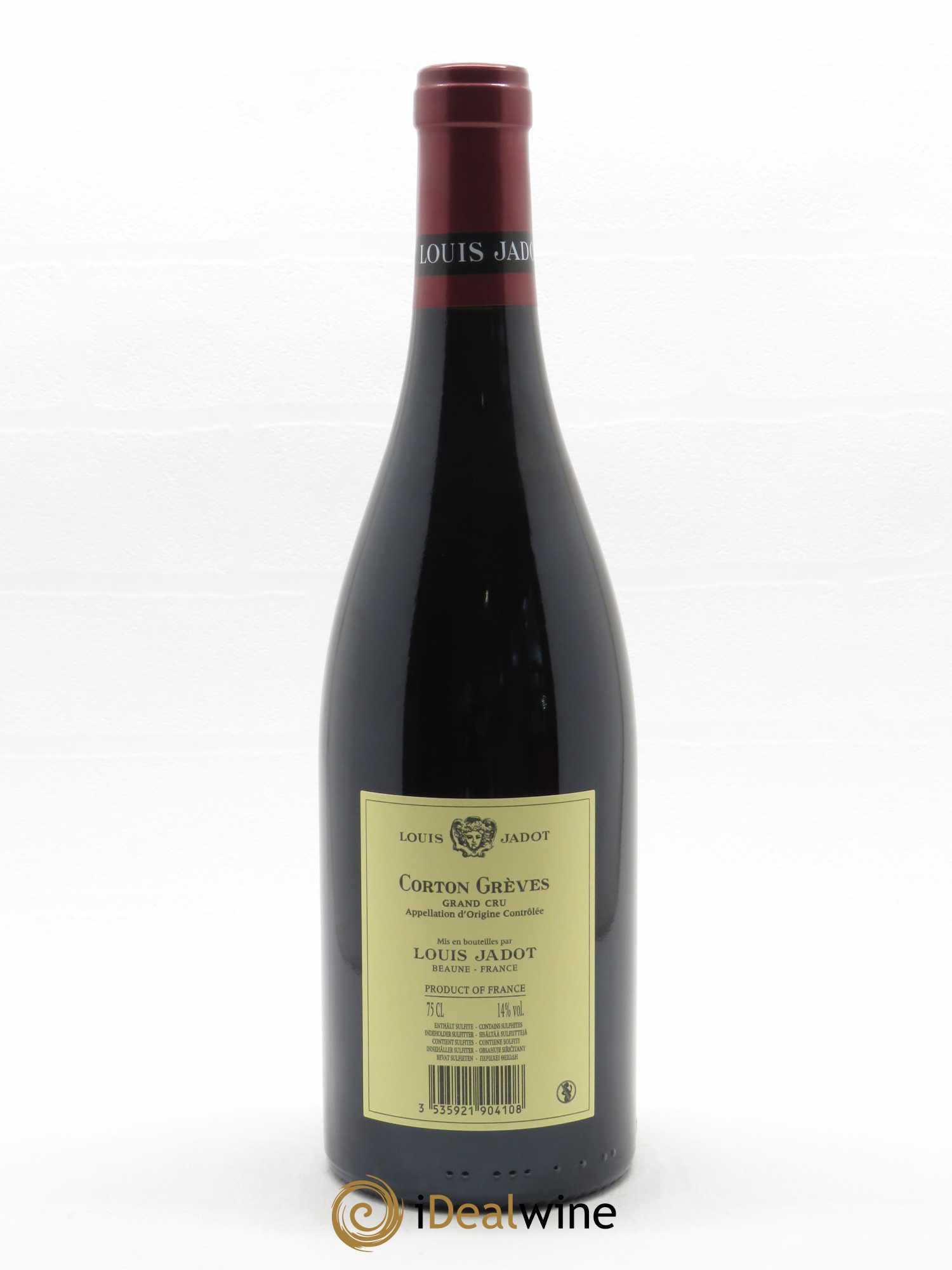 Corton Grand Cru Grèves Louis Jadot (Domaine)  2020 - Lot of 1 bottle - 1