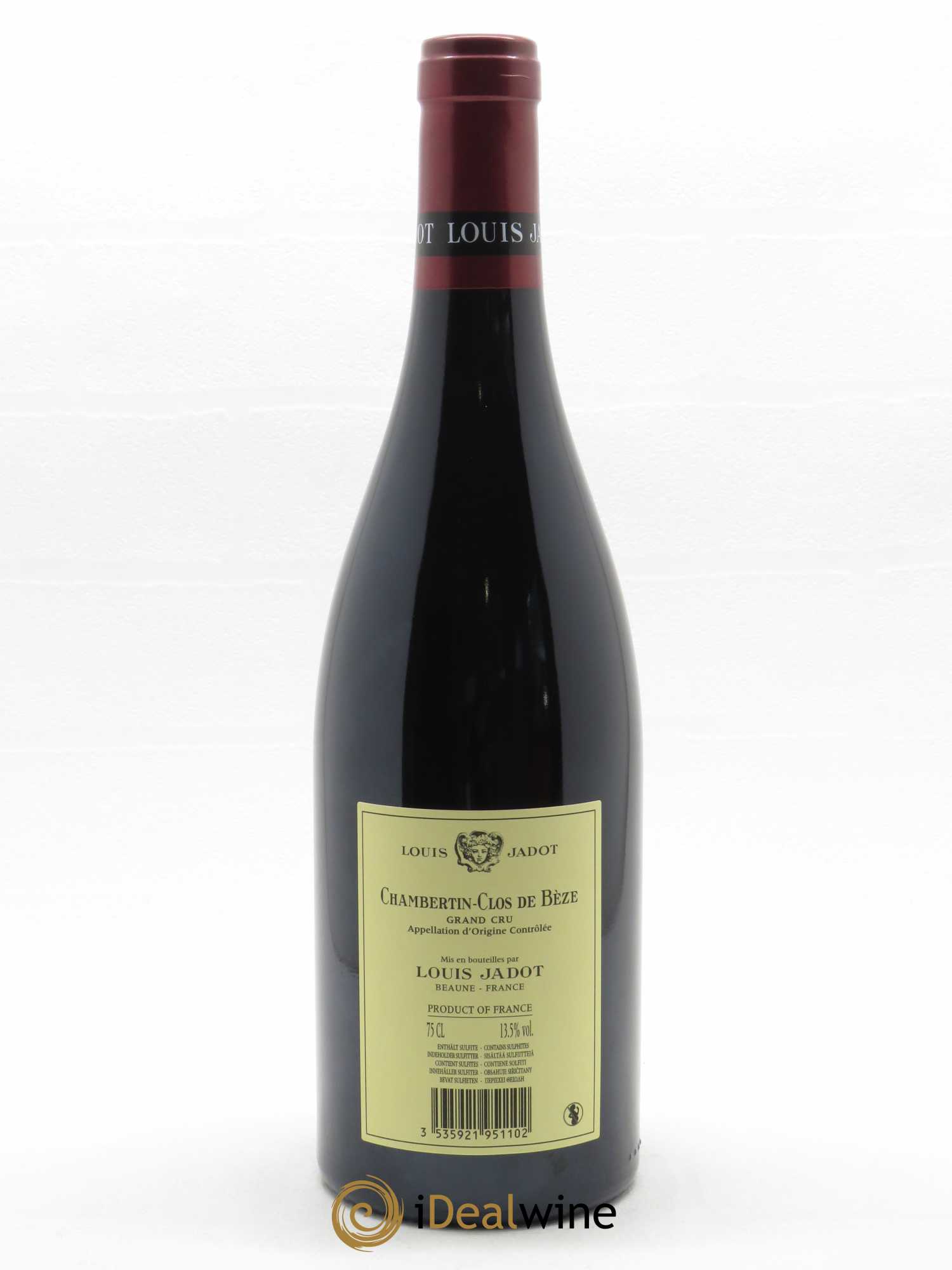 Chambertin Clos de Bèze Grand Cru Domaine Louis Jadot 2020 - Lot of 1 bottle - 1