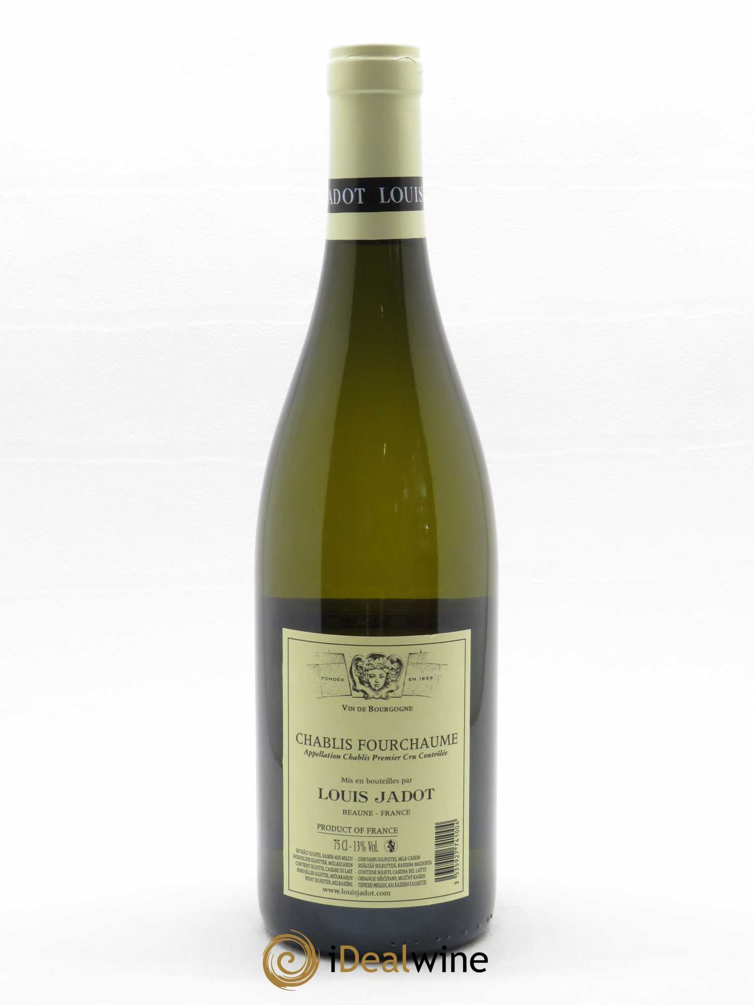 Chablis 1er Cru Fourchaume Louis Jadot  2020 - Lot de 1 bouteille - 1