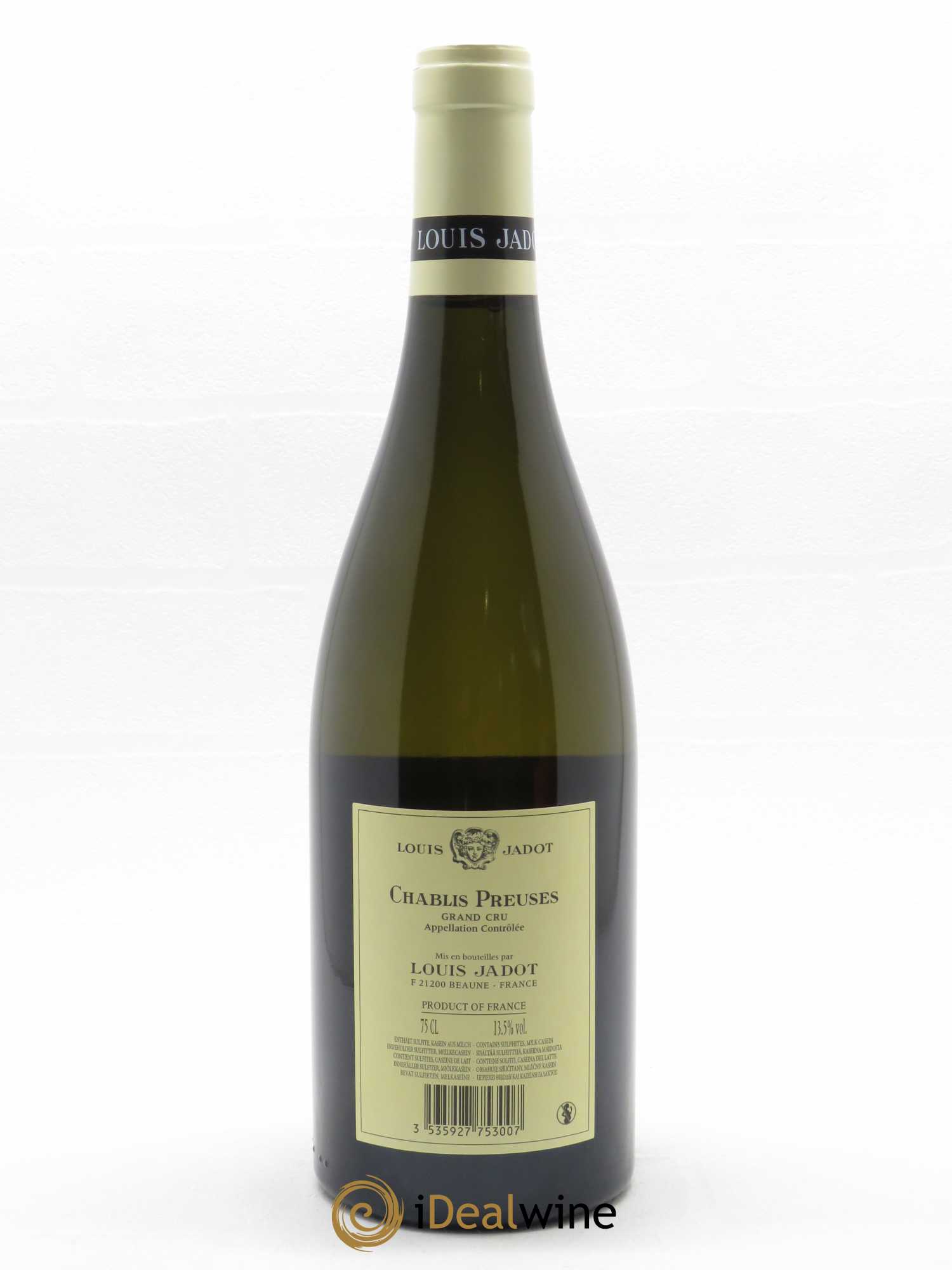 Chablis Grand Cru Preuses Maison Louis Jadot 2020 - Lot de 1 bouteille - 1