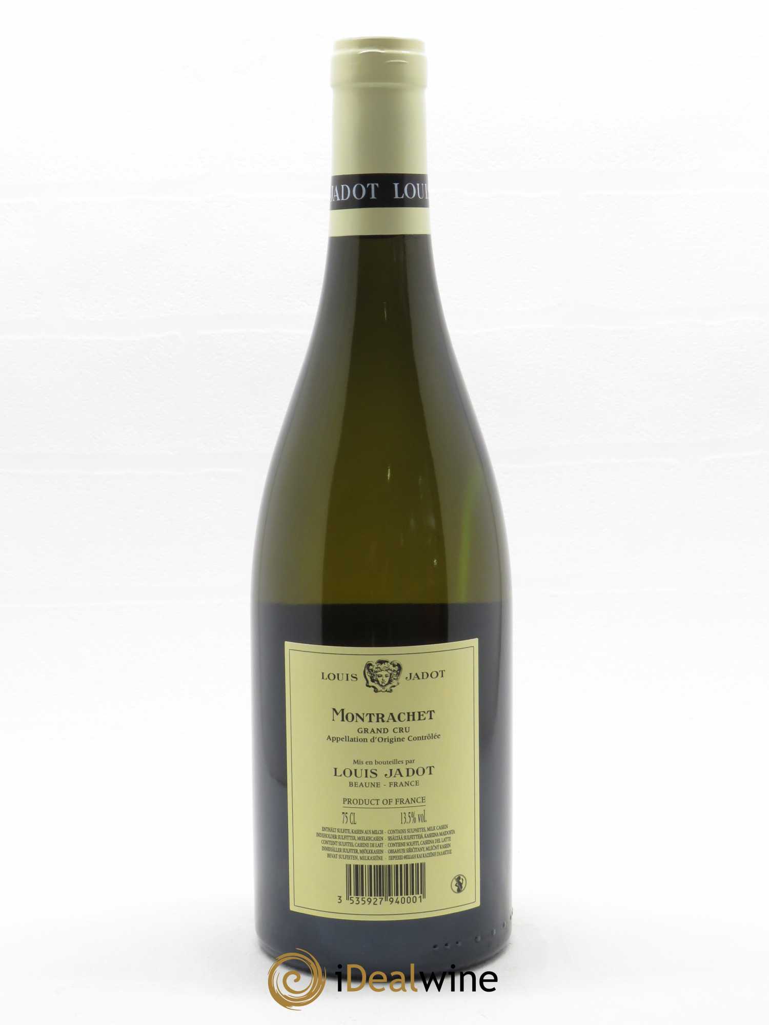 Montrachet Grand Cru Maison Louis Jadot 2020 - Lot de 1 bouteille - 1