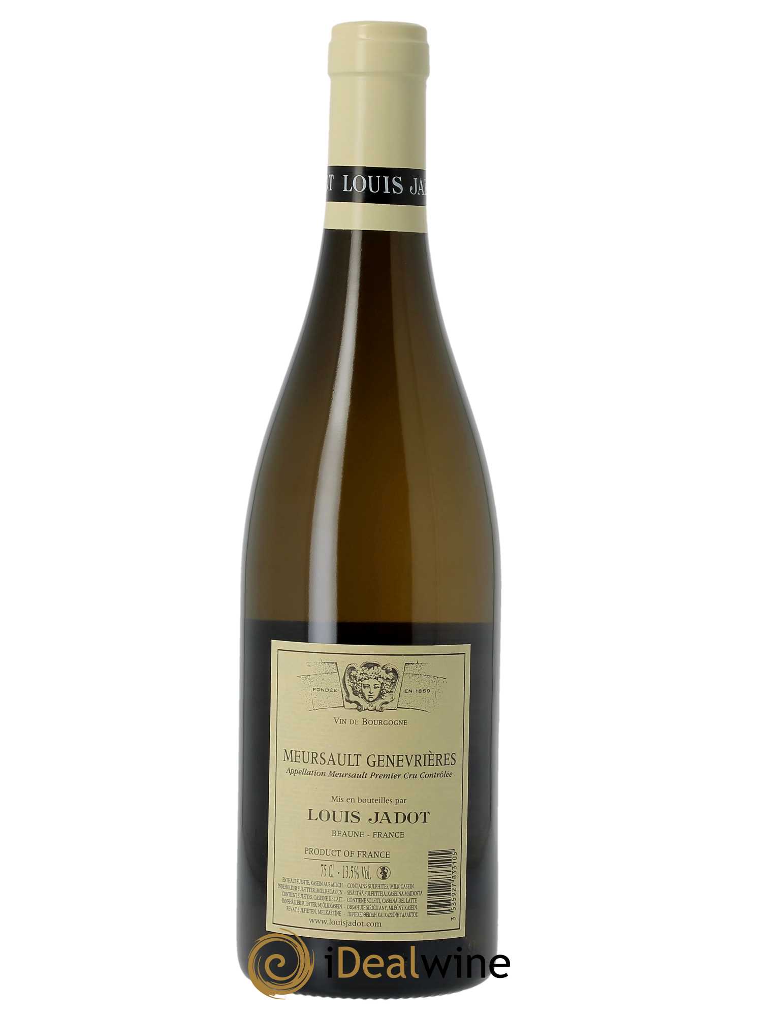 Meursault 1er Cru Les Genevrières Domaine Louis Jadot 2021 - Lot of 1 bottle - 1