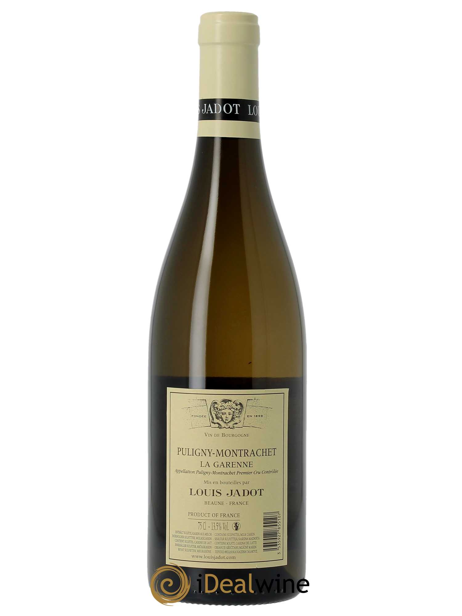 Puligny-Montrachet 1er Cru La Garenne Domaine Louis Jadot 2021 - Lot of 1 bottle - 1