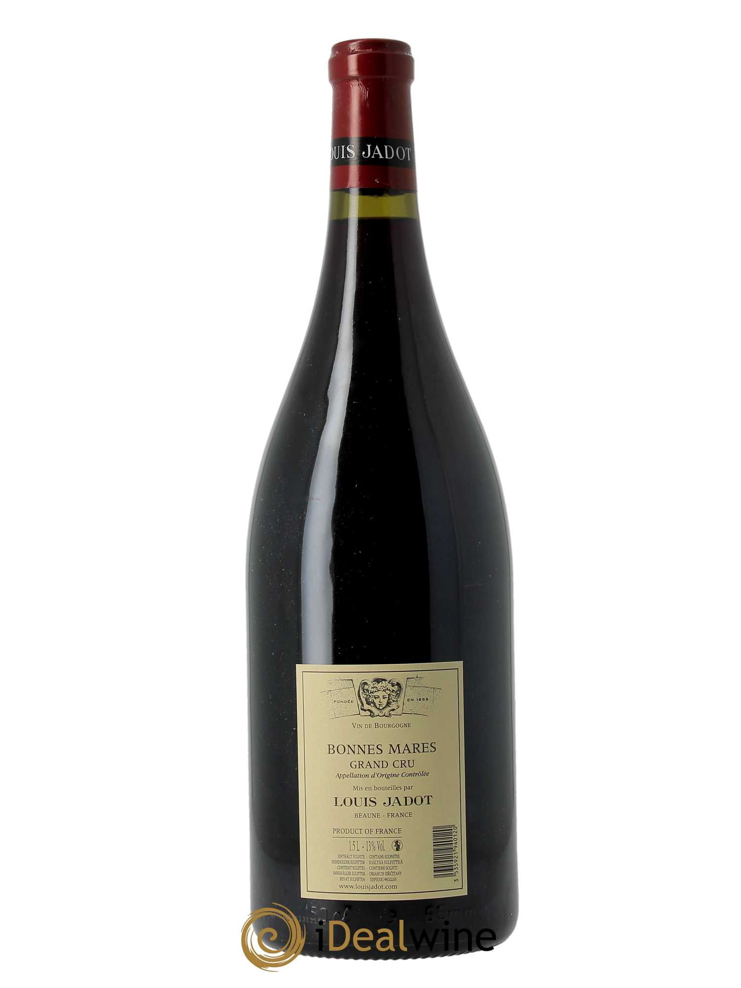 Bonnes-Mares Grand Cru Domaine Louis Jadot 2013 - Lot of 1 magnum - 2