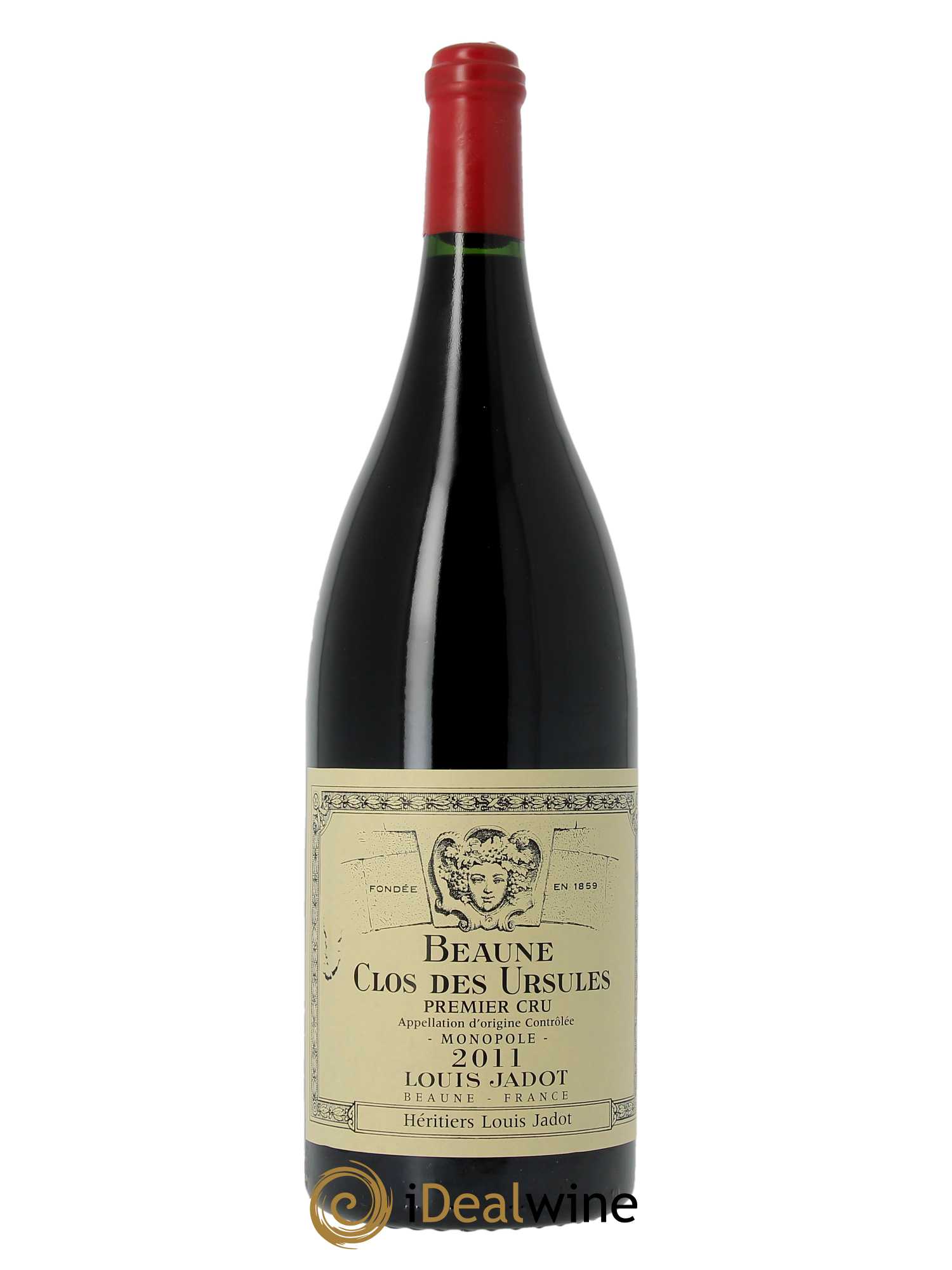 Beaune 1er Cru Clos des Ursules Monopole Héritiers Louis Jadot (Domaine des) - Louis Jadot 2011 - Lot de 1 double magnum - 1