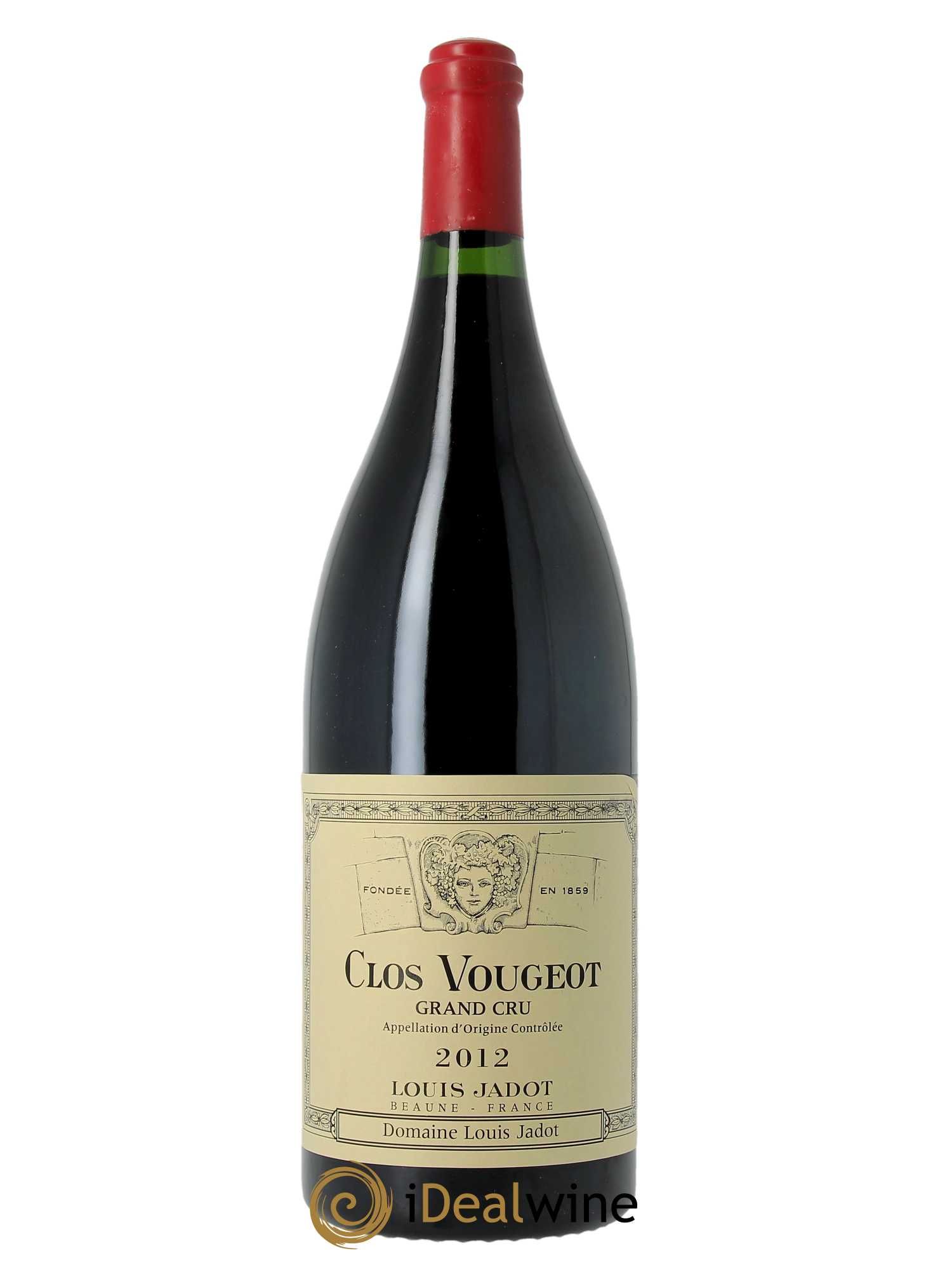 Clos de Vougeot Grand Cru Louis Jadot (Domaine) 2012 - Lot de 1 double magnum - 1